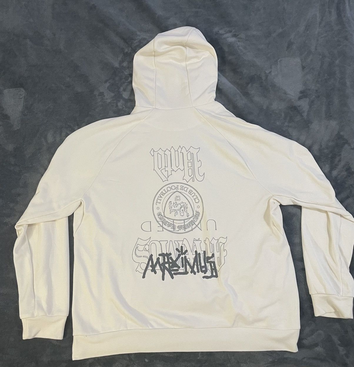 Complex × Nike × Travis Scott Ivory MUCF Hoodie XL (EXCLUSIVE) Size US XL / EU 56 / 4 - 3 Thumbnail