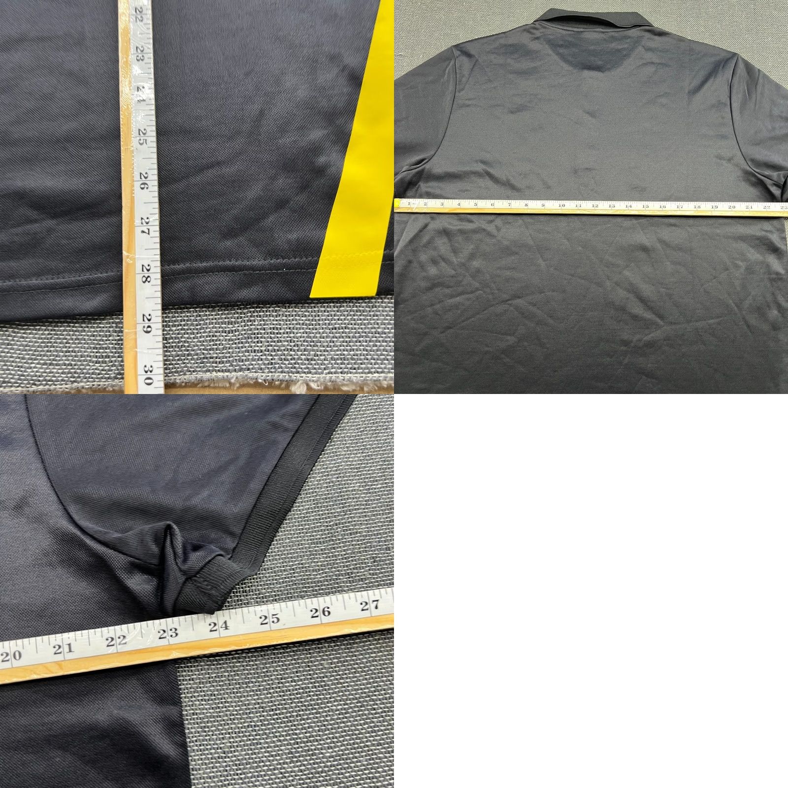 Puma PUMA Borussia Dortmund Polo Shirt Mens XL Black Football Workwear Jersey Short Sleeve Moisture Wicking Quick Dry BVB Size US XL / EU 56 / 4 - 8 Thumbnail