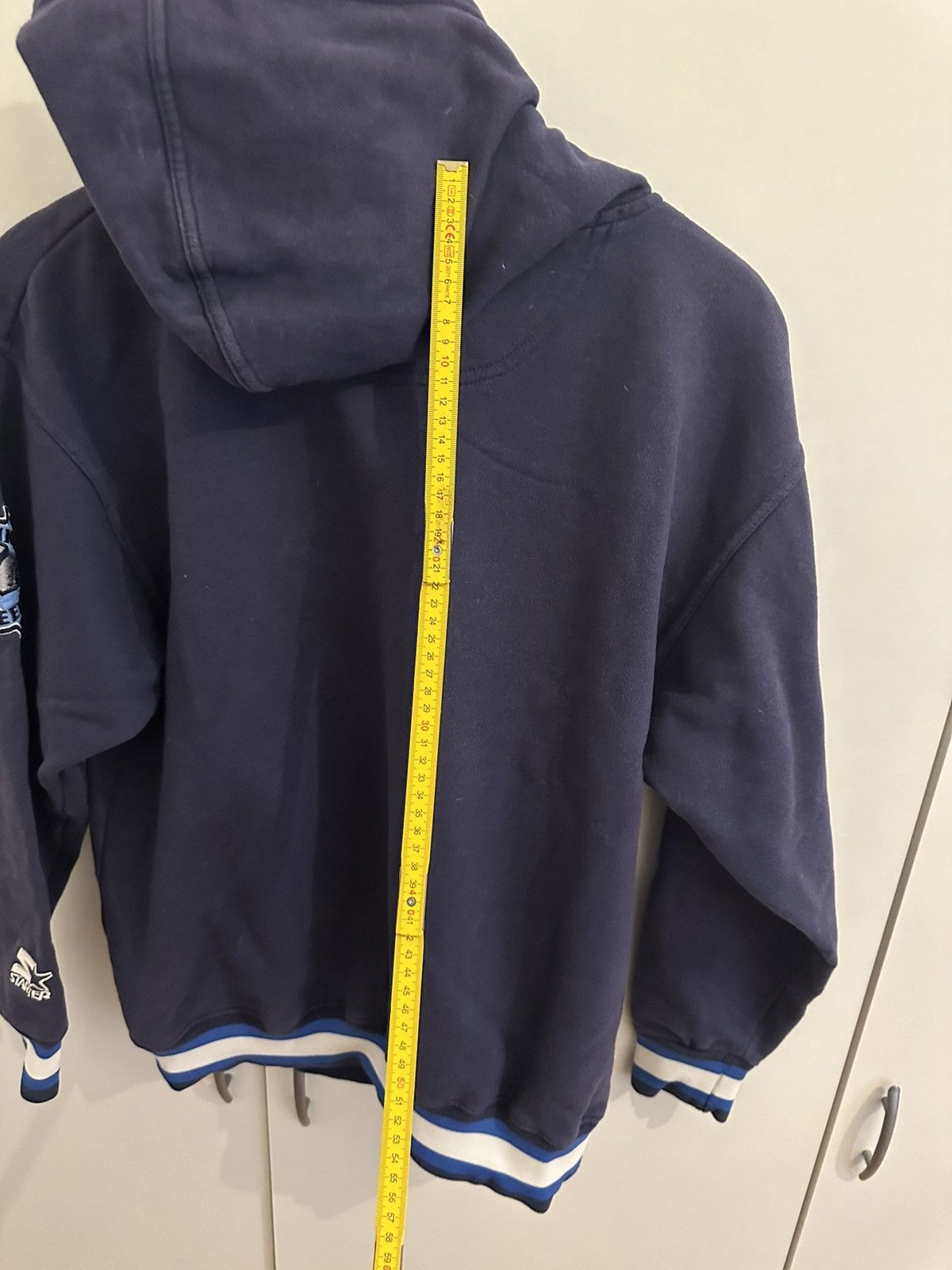 Starter Starter Hoodie Pullover North Carolina Size M Tar Heels Size US M / EU 48-50 / 2 - 9 Thumbnail