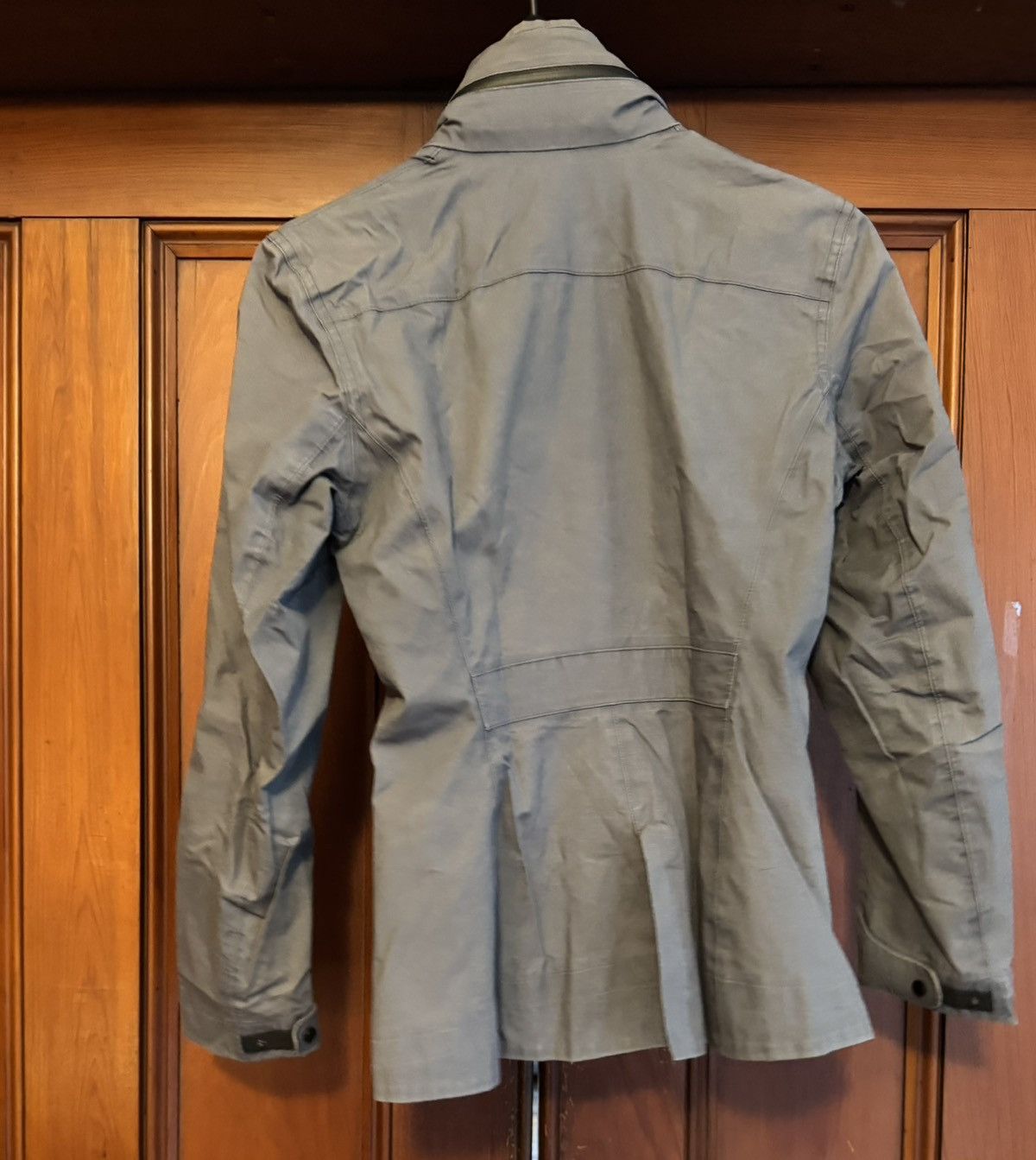 Alchemy Equipment Alchemy Equipment 100% WAXED COTTON Dark Grey Women’s Jacket Size XS / US 0-2 / IT 36-38 - 7 Thumbnail