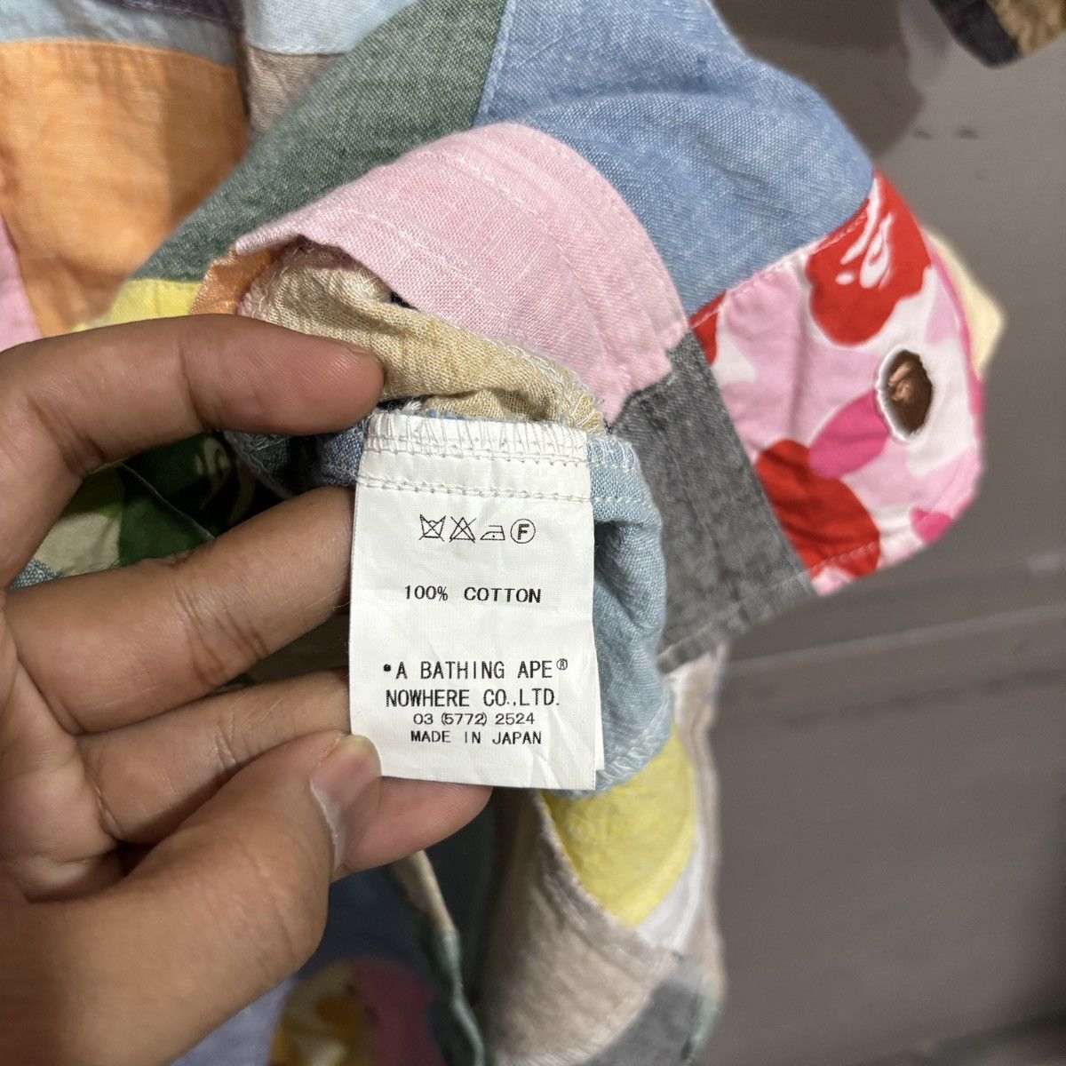 Bape OG Bape PatchWork Button Up Shirt Size US S / EU 44-46 / 1 - 8 Thumbnail