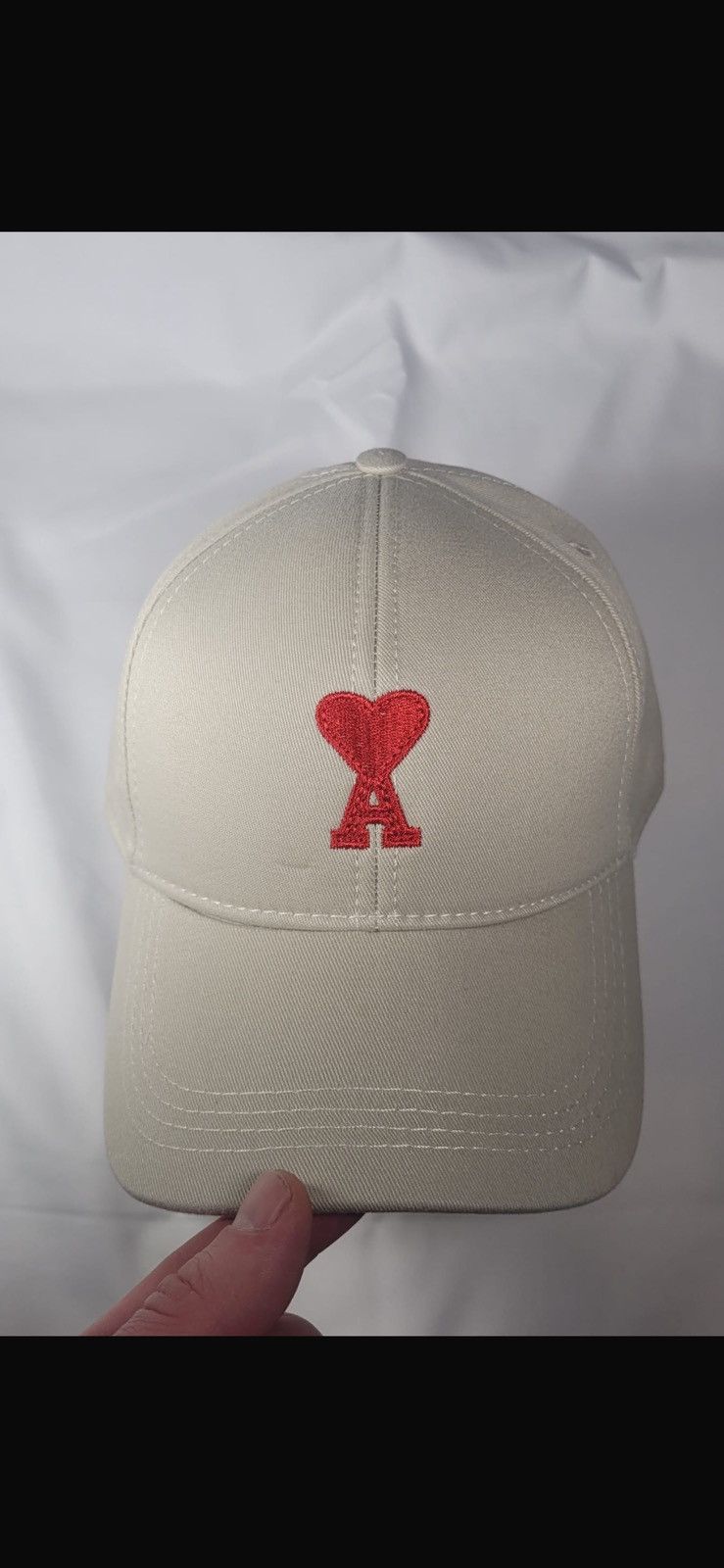 AMI ami cap in cream Size 40 - 1 Thumbnail