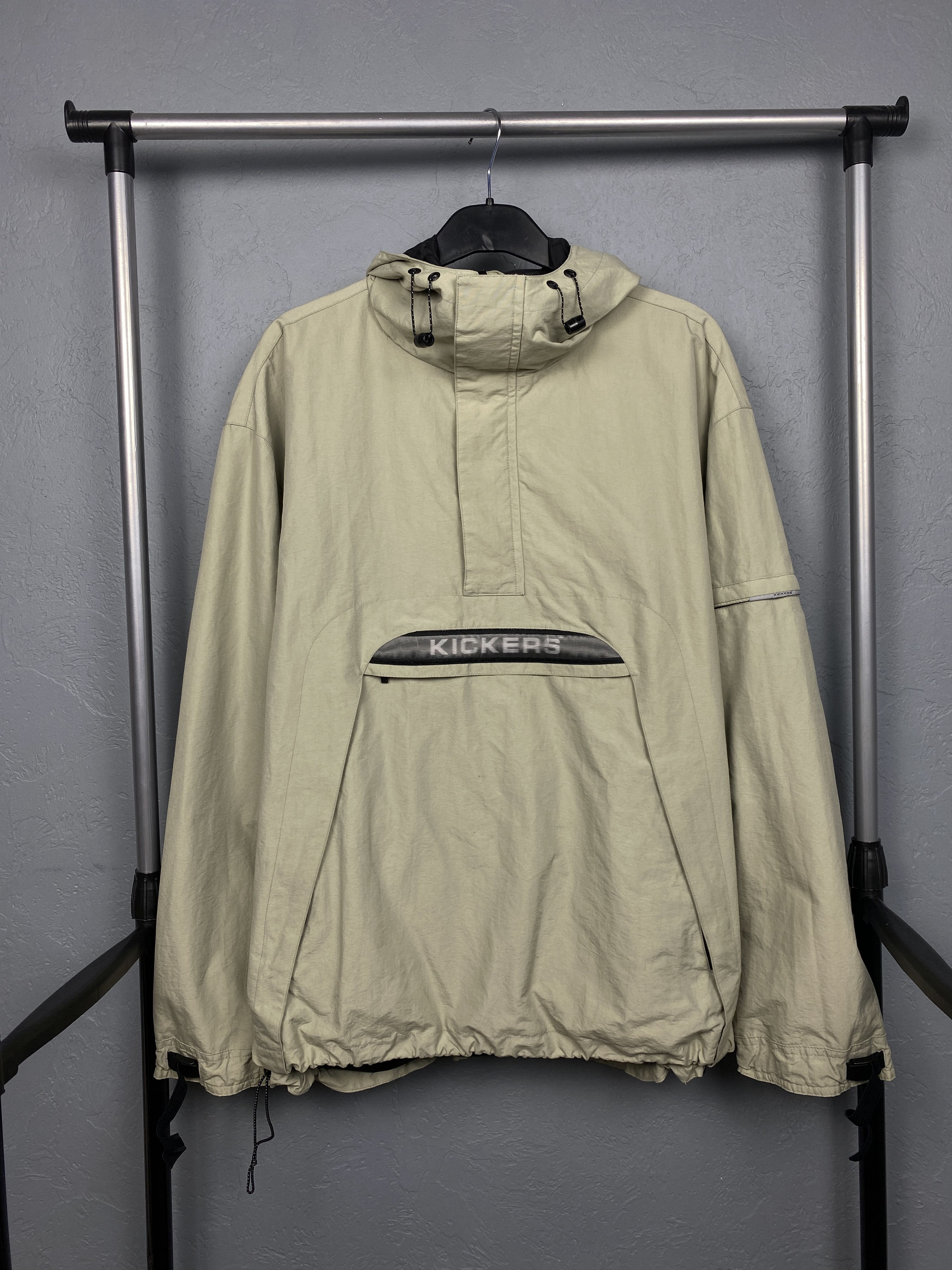Kickers Kickers Vintage Mens Nylon Anorak Jacket Size US L / EU 52-54 / 3 - 1 Thumbnail