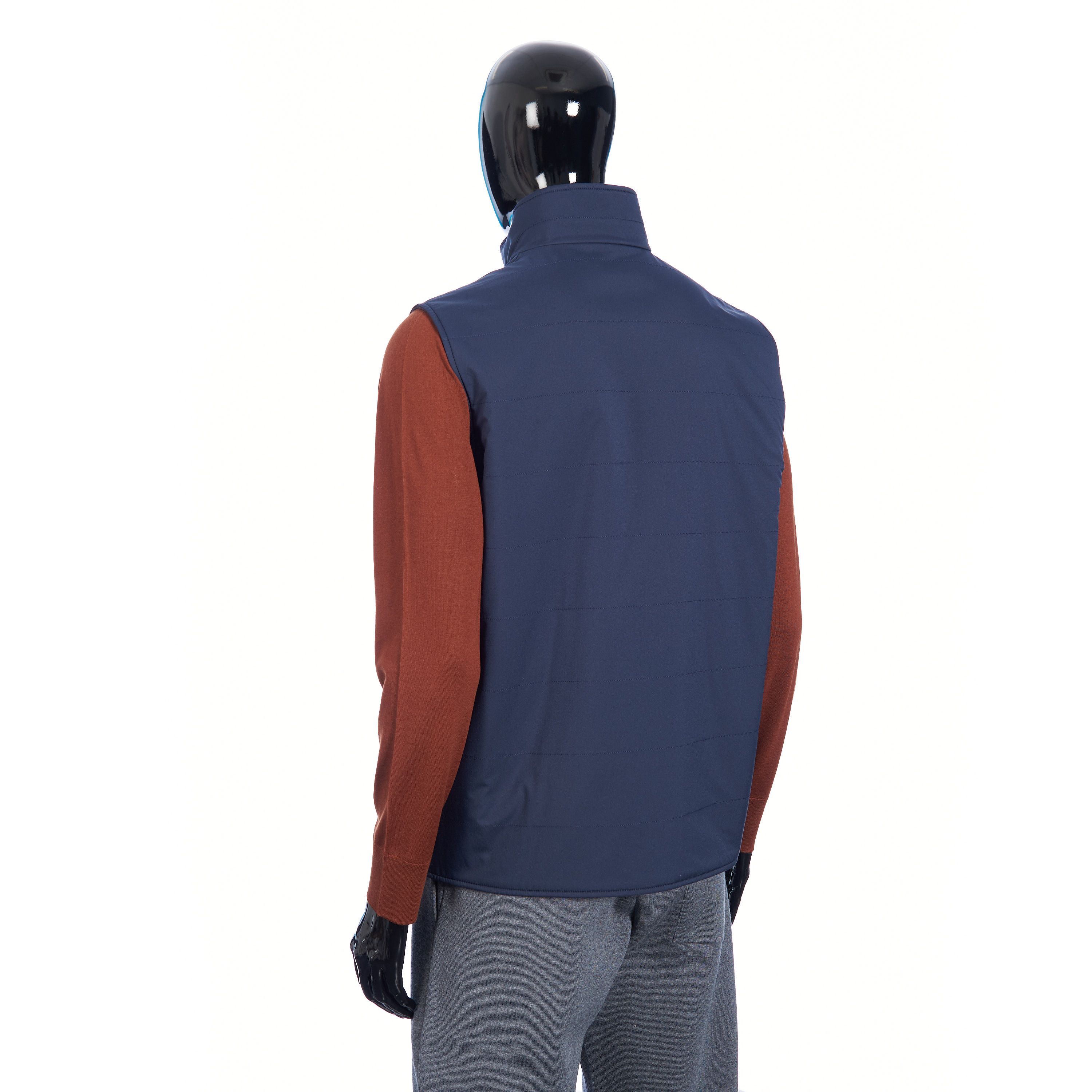 Loro Piana Delray Reversible Vest In Cashmere Storm System Size US M / EU 48-50 / 2 - 5 Thumbnail