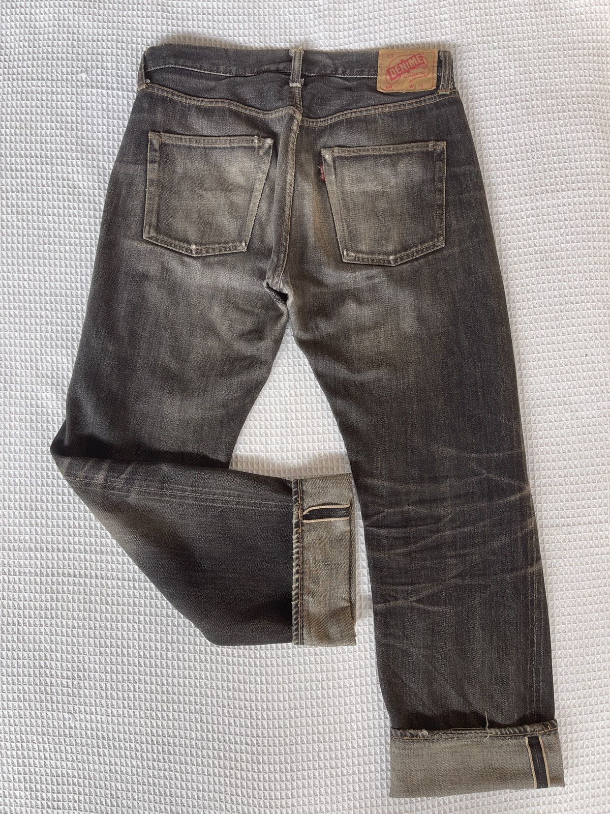 Denime Rare🔥Vintage Denime Japan Selvedge Jeans Size US 33 - 4 Thumbnail