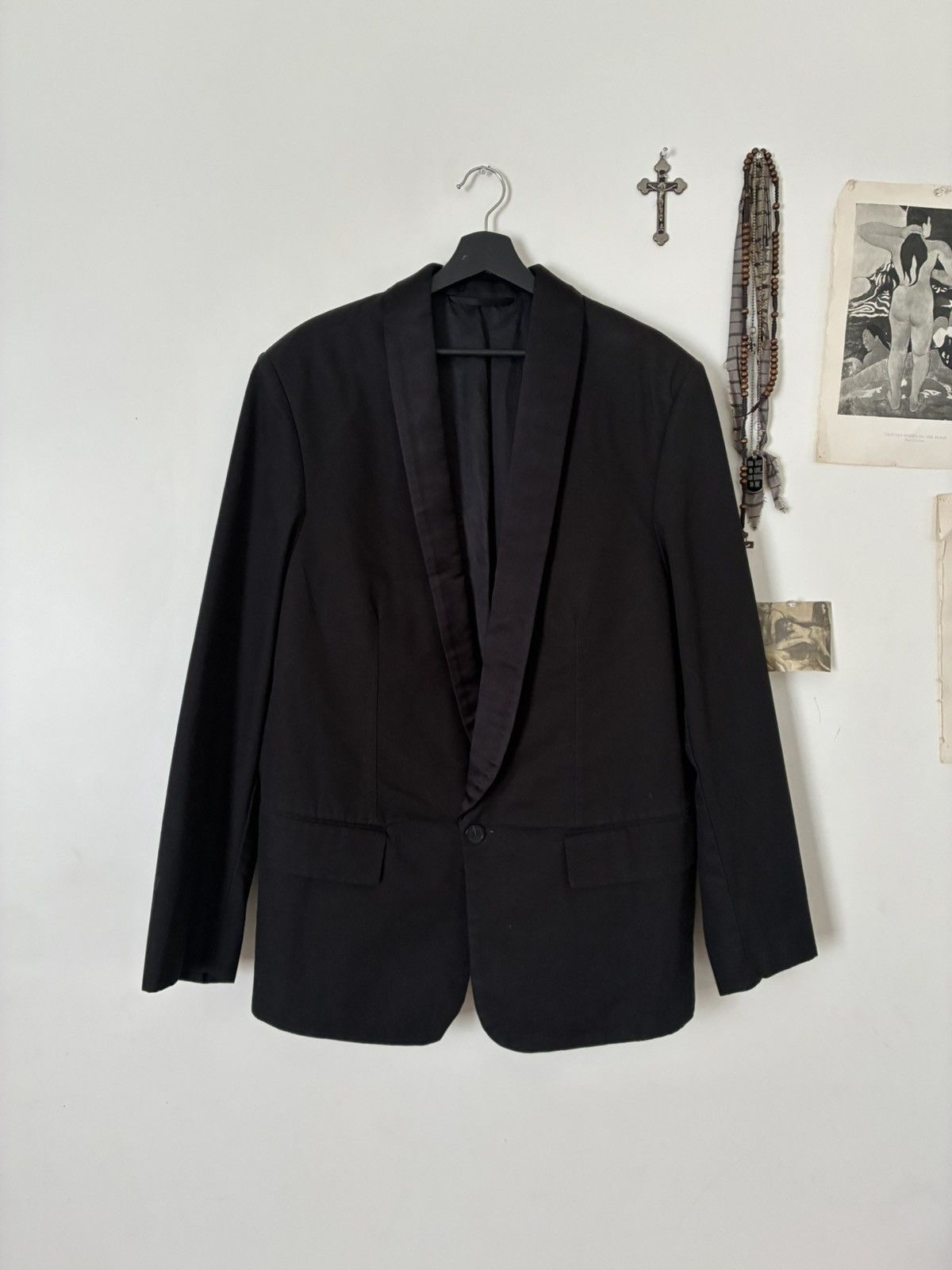 Balenciaga AW21 "Apparel Rentals" Blazer