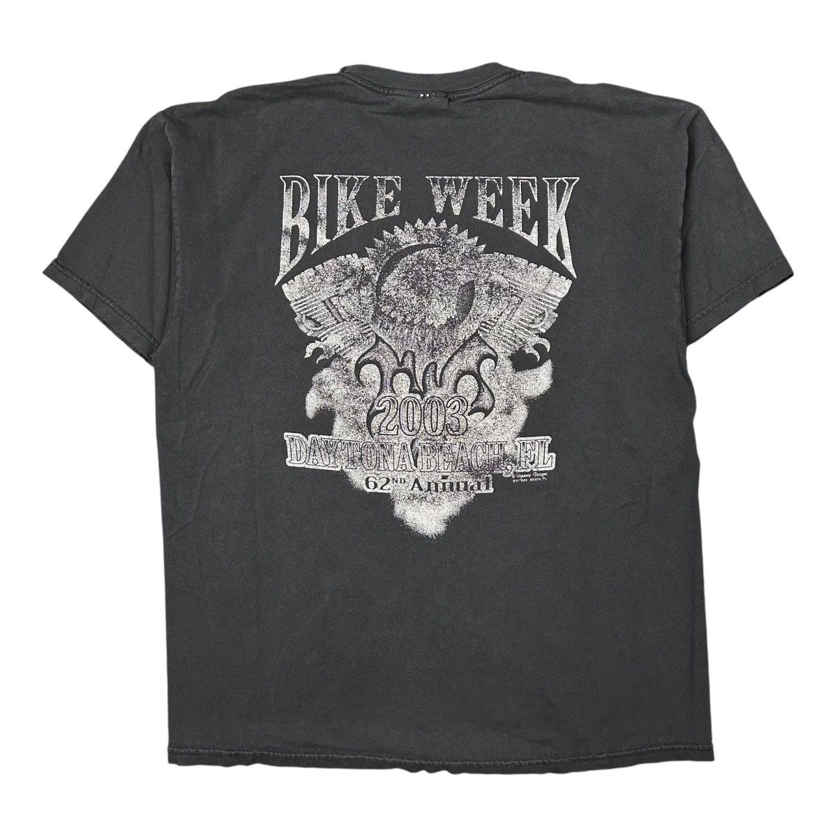 Harley Davidson Vintage 2003 Faded Daytona Beach Bike Week Tee Size US L / EU 52-54 / 3 - 4 Thumbnail