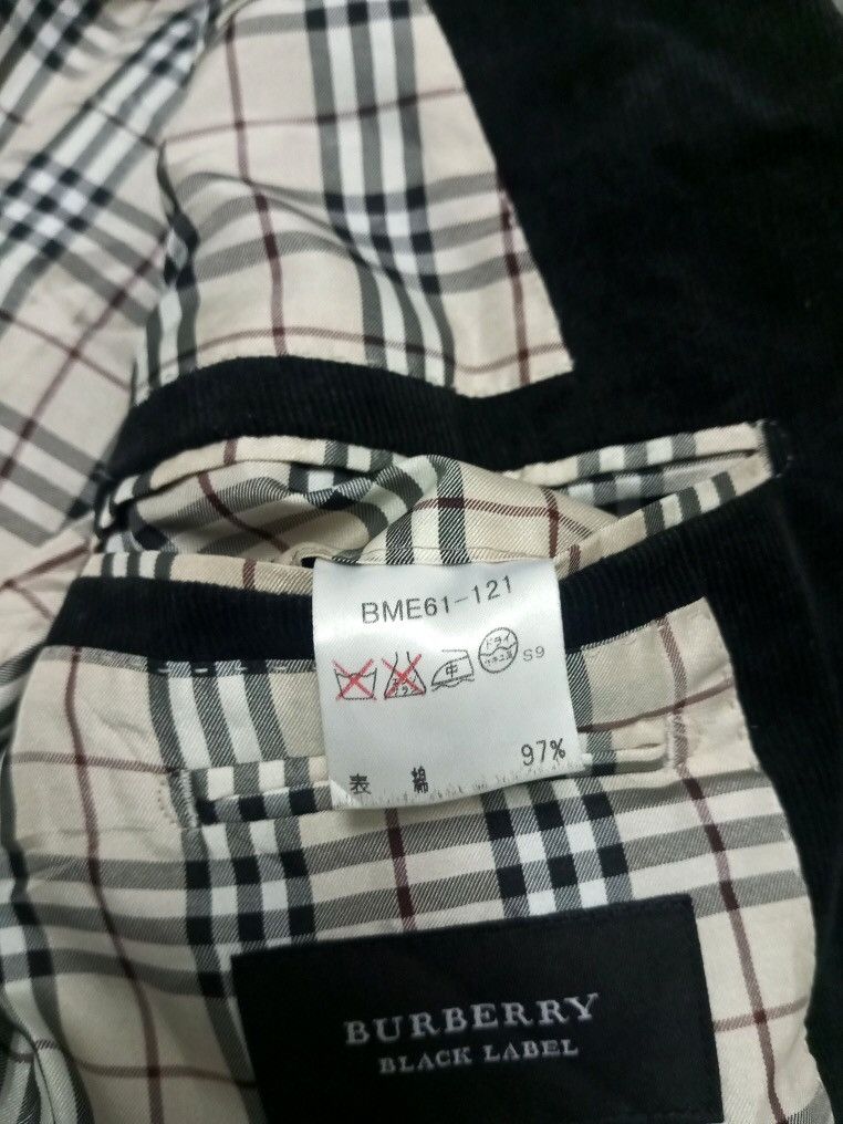 Burberry × Burberry Prorsum A06 Burberry Black Label Curduroy Jacket Size US M / EU 48-50 / 2 - 7 Thumbnail