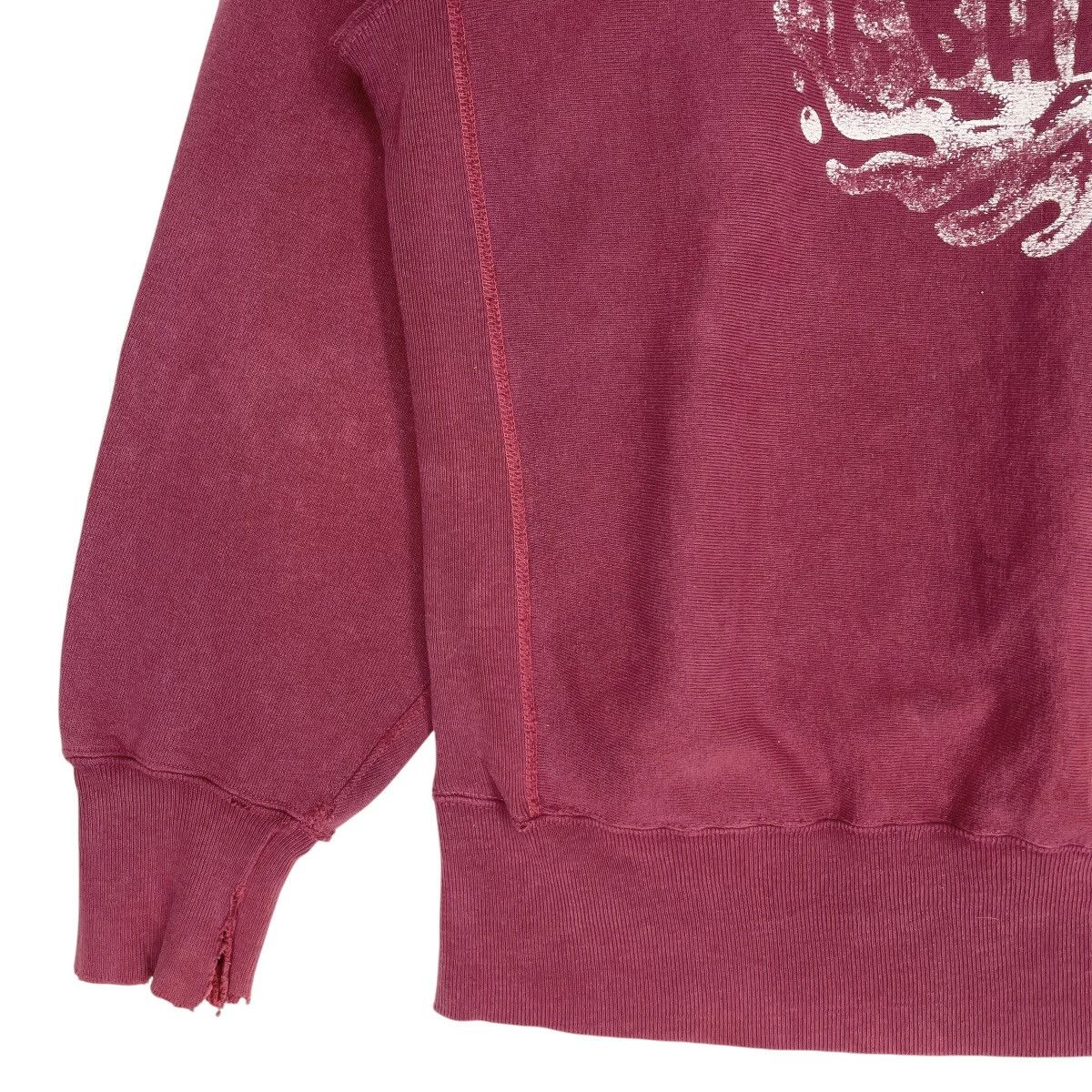 Champion × Vintage Distressed Champion Reverse Weave Slime Balls Sweater Size US L / EU 52-54 / 3 - 4 Thumbnail