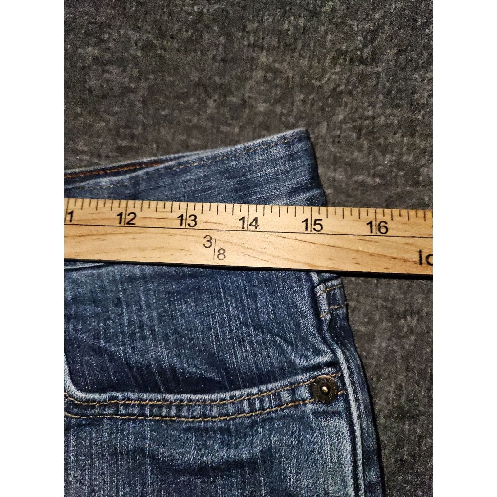 Eddie Bauer Eddie Bauer Bootcut Jeans Women's 8 Regular Mid Blue Denim Stretch 90s Nature Casual Outdoor Jeans Women Regular Size 8 Mens Womens Size 30" / US 8 / IT 44 - 4 Thumbnail