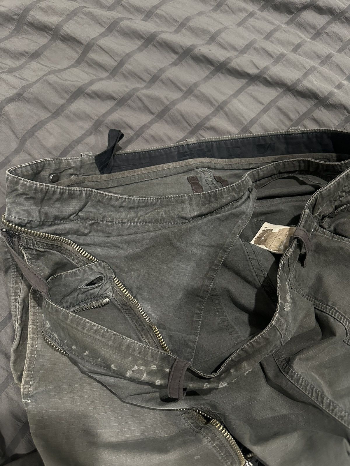 Rick Owens Rare Hog Washed Ripstop Nylon Aircut Pants Size US 33 - 5 Thumbnail