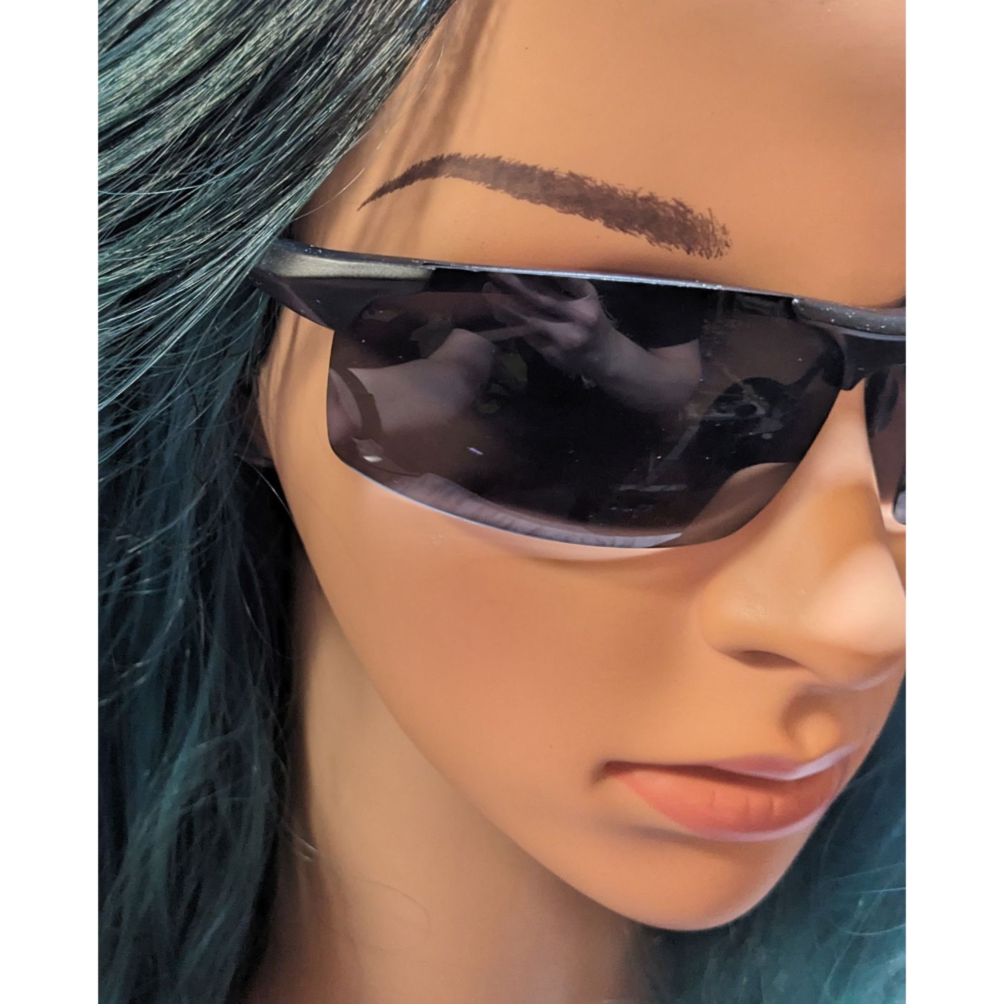 Other Duco Sports Mens Black Polarized Metal Frame Sunglasses Size ONE SIZE - 9 Thumbnail