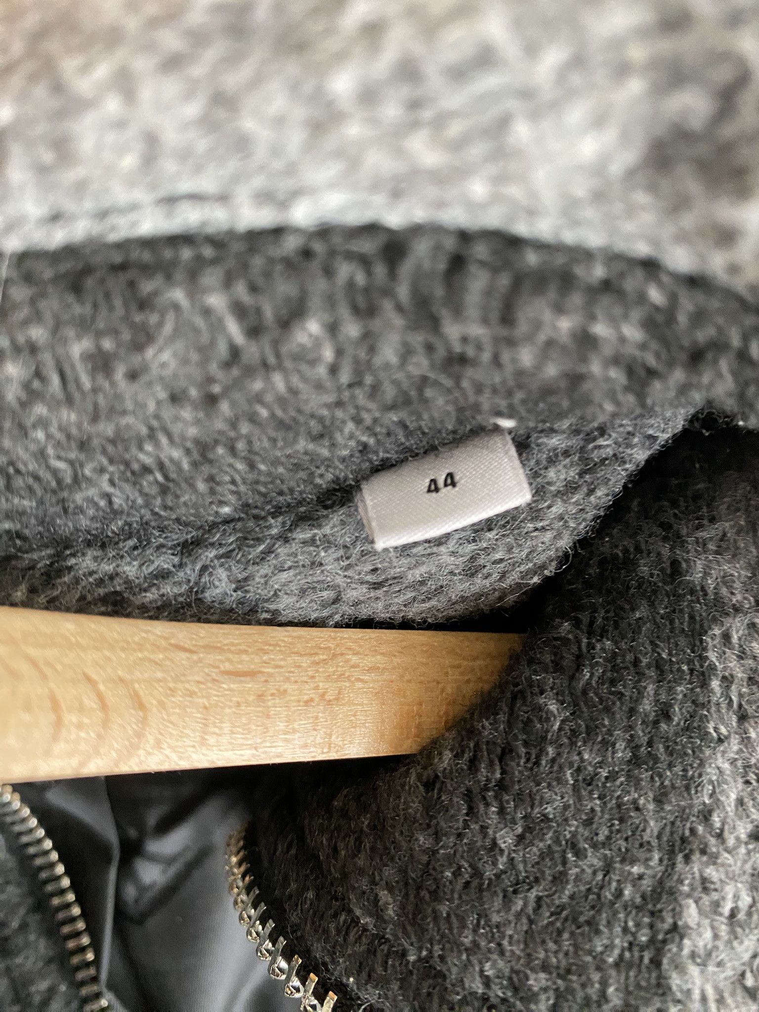 Han Kjobenhavn $810 - Zip Boxy Jacket - Black/Grey Check Size US L / EU 52-54 / 3 - 15 Thumbnail