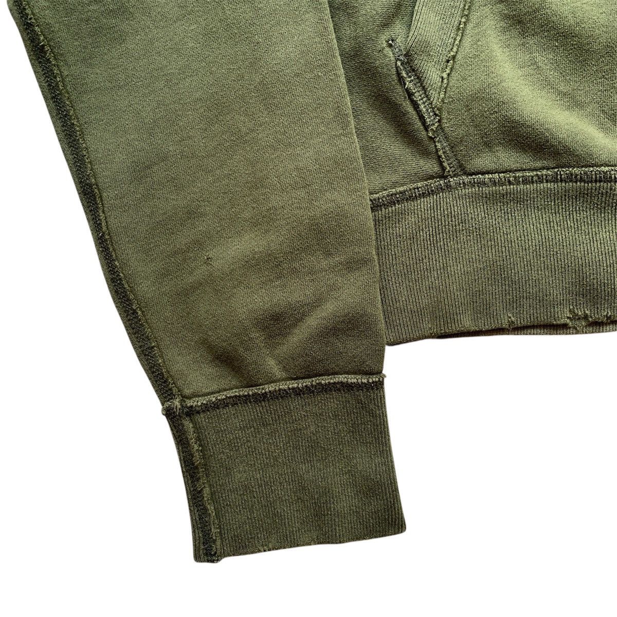 Abercrombie & Fitch Distressed Abercrombie Fitch Fur Ifsix LGB Zip Hoodie Size US XL / EU 56 / 4 - 3 Thumbnail