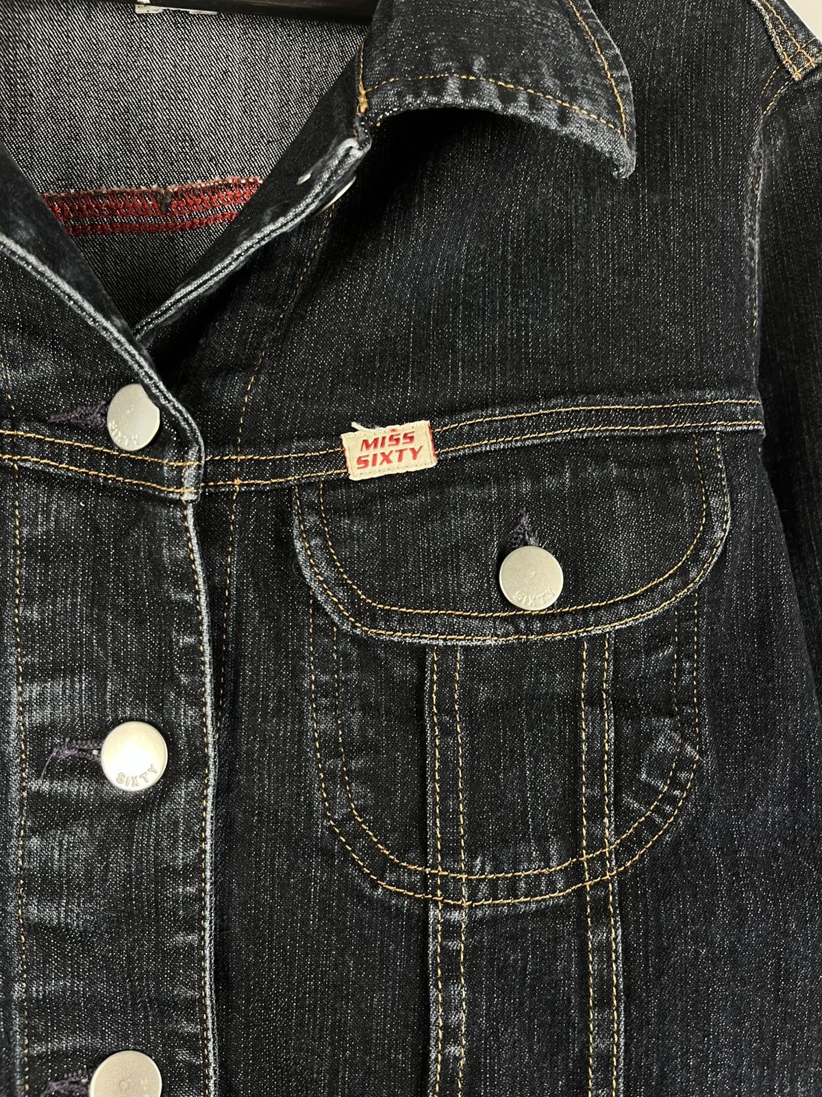 Miss Sixty Miss Sixty Y2K Rare Streetwear Denim Jacket Size M / US 6-8 / IT 42-44 - 5 Thumbnail