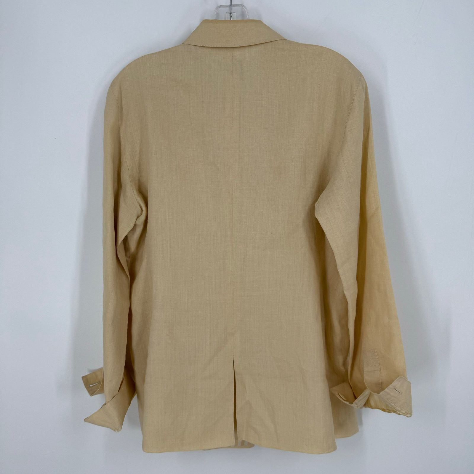 Armani Collezioni Vintage Armani Collezioni Womens Blazer Jacket Made in Italy Size L / US 10 / IT 46 - 2 Thumbnail