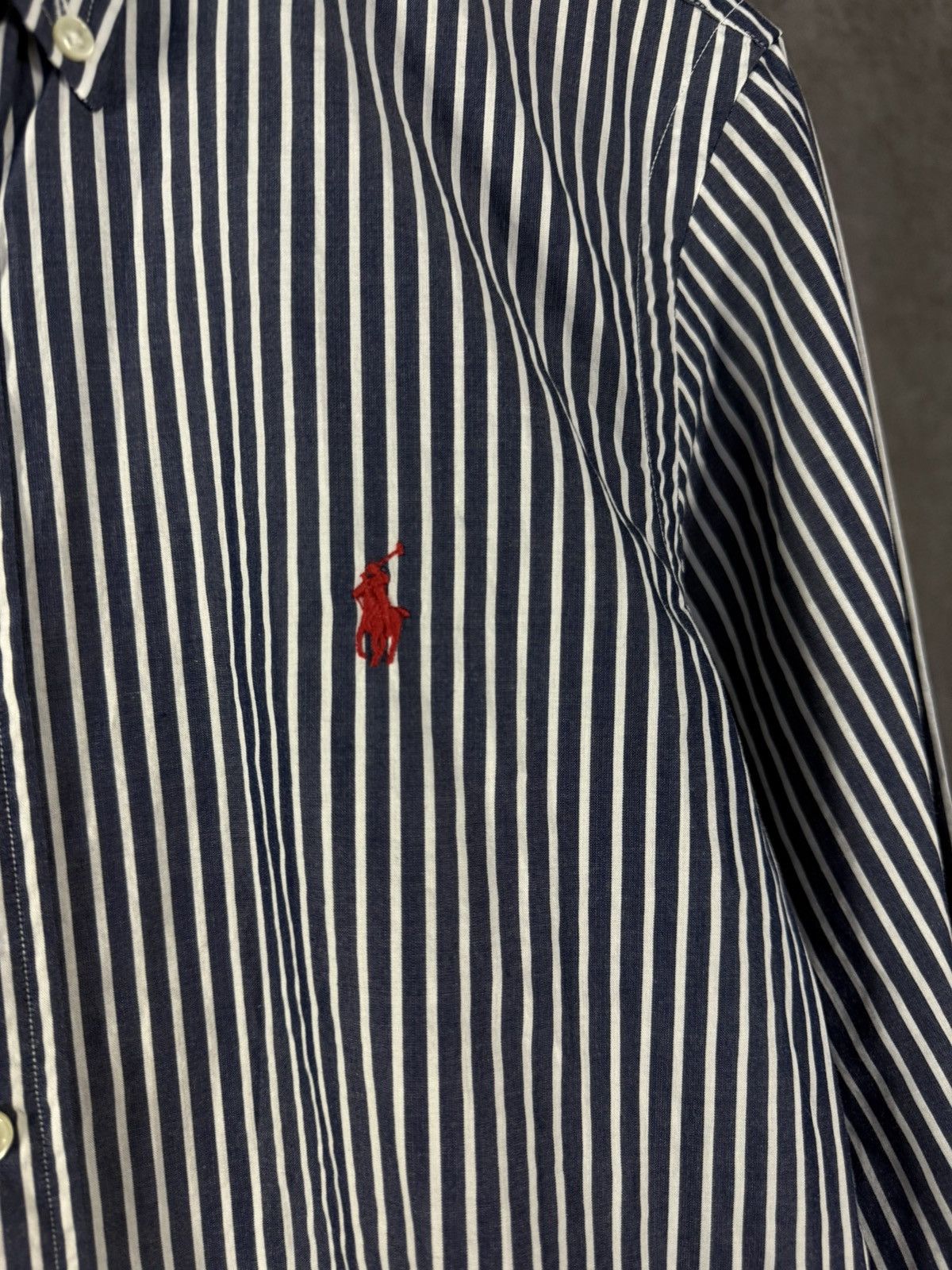 Polo Ralph Lauren Polo Ralph Lauren designer logo striped shirt Size US S / EU 44-46 / 1 - 3 Thumbnail