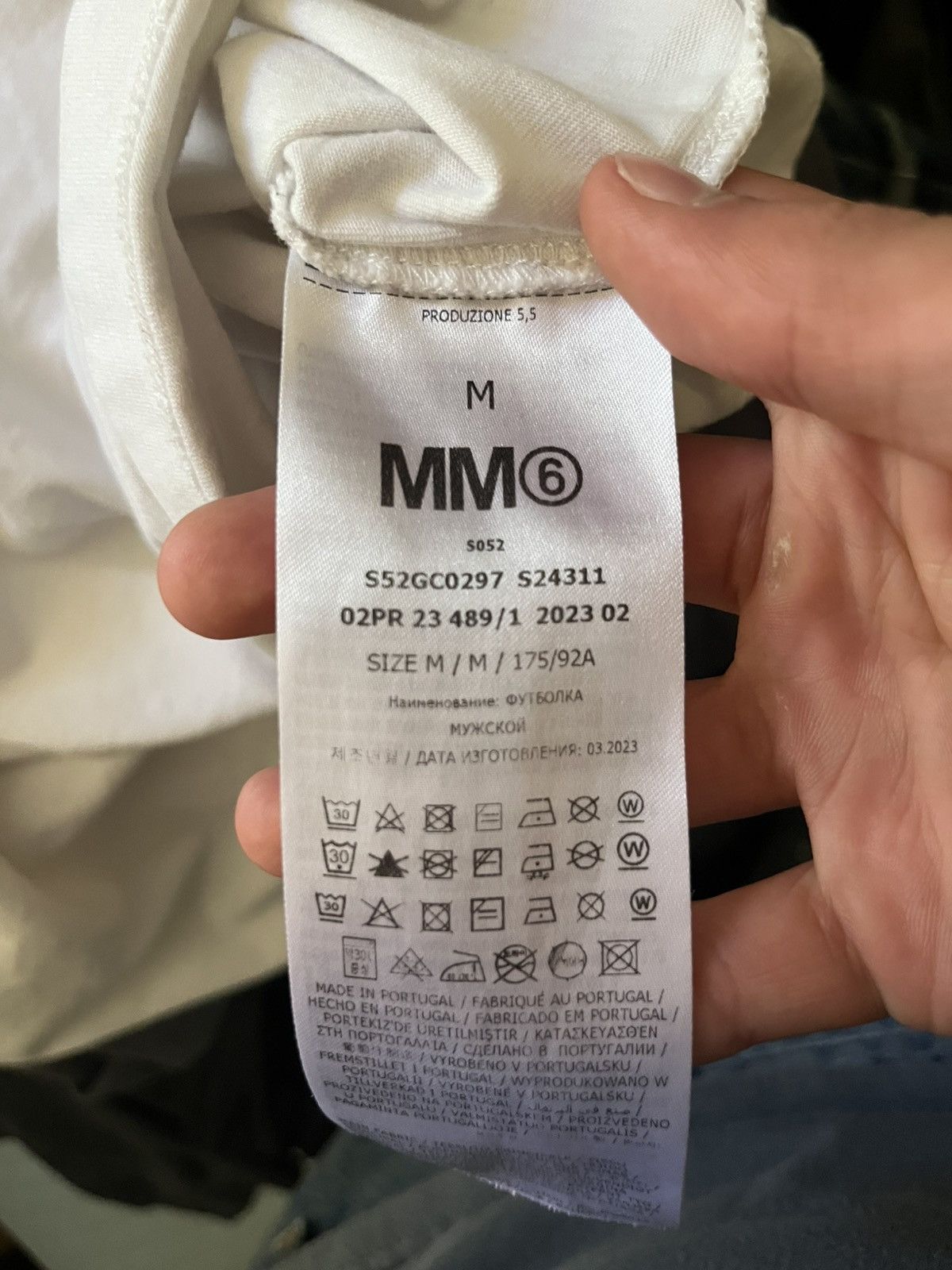 Maison Margiela Maison Margiela Cracked Polaroid T-Shirt Size US M / EU 48-50 / 2 - 4 Thumbnail
