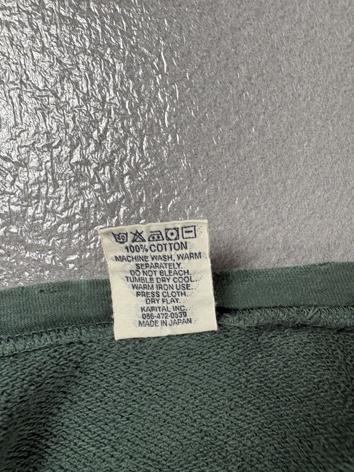 Kapital Kapital Archive Distressed Boro Sweatshirt Green Size US M / EU 48-50 / 2 - 4 Thumbnail