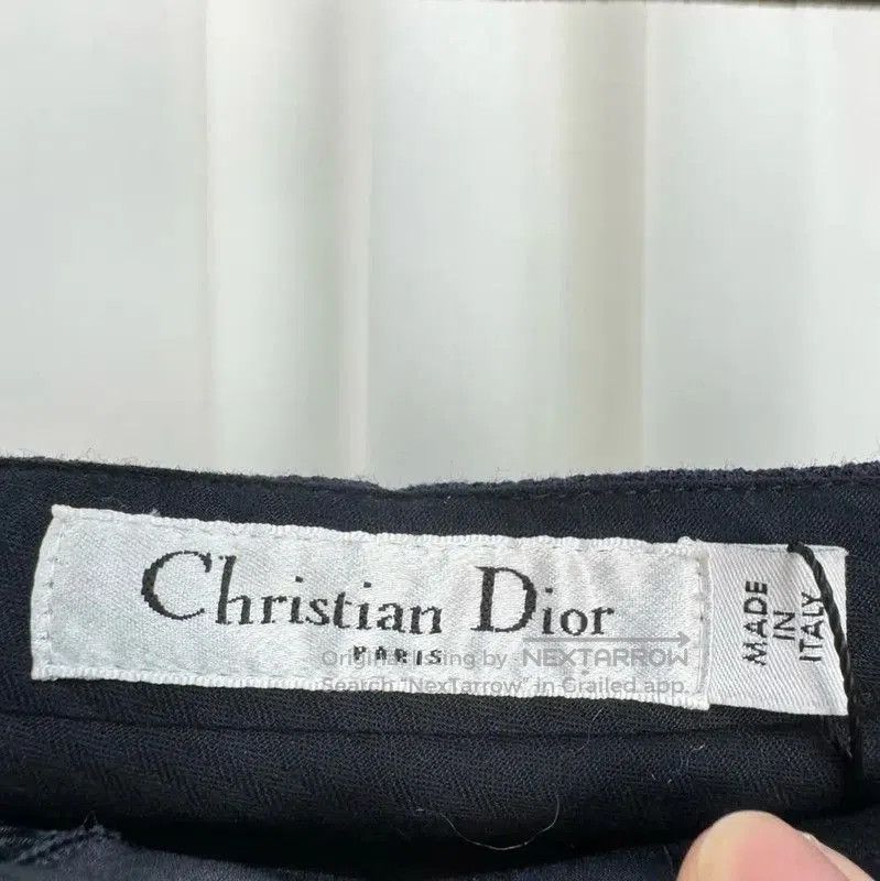 Dior Dior Navy Wool Blend Casual Trousers for Women . Size 23" - 5 Thumbnail