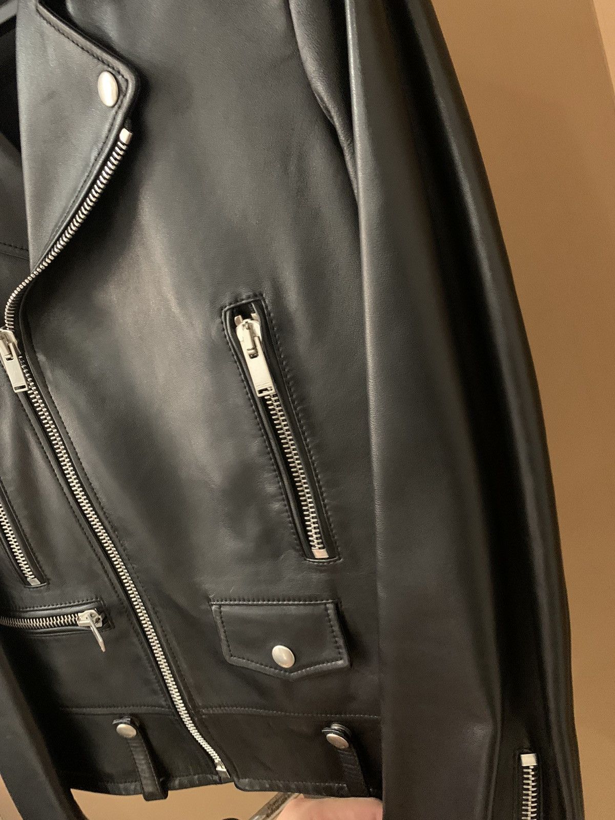 Saint Laurent Paris Saint Laurent 2021SS Lambskin L01 leather jacket Size US S / EU 44-46 / 1 - 5 Thumbnail