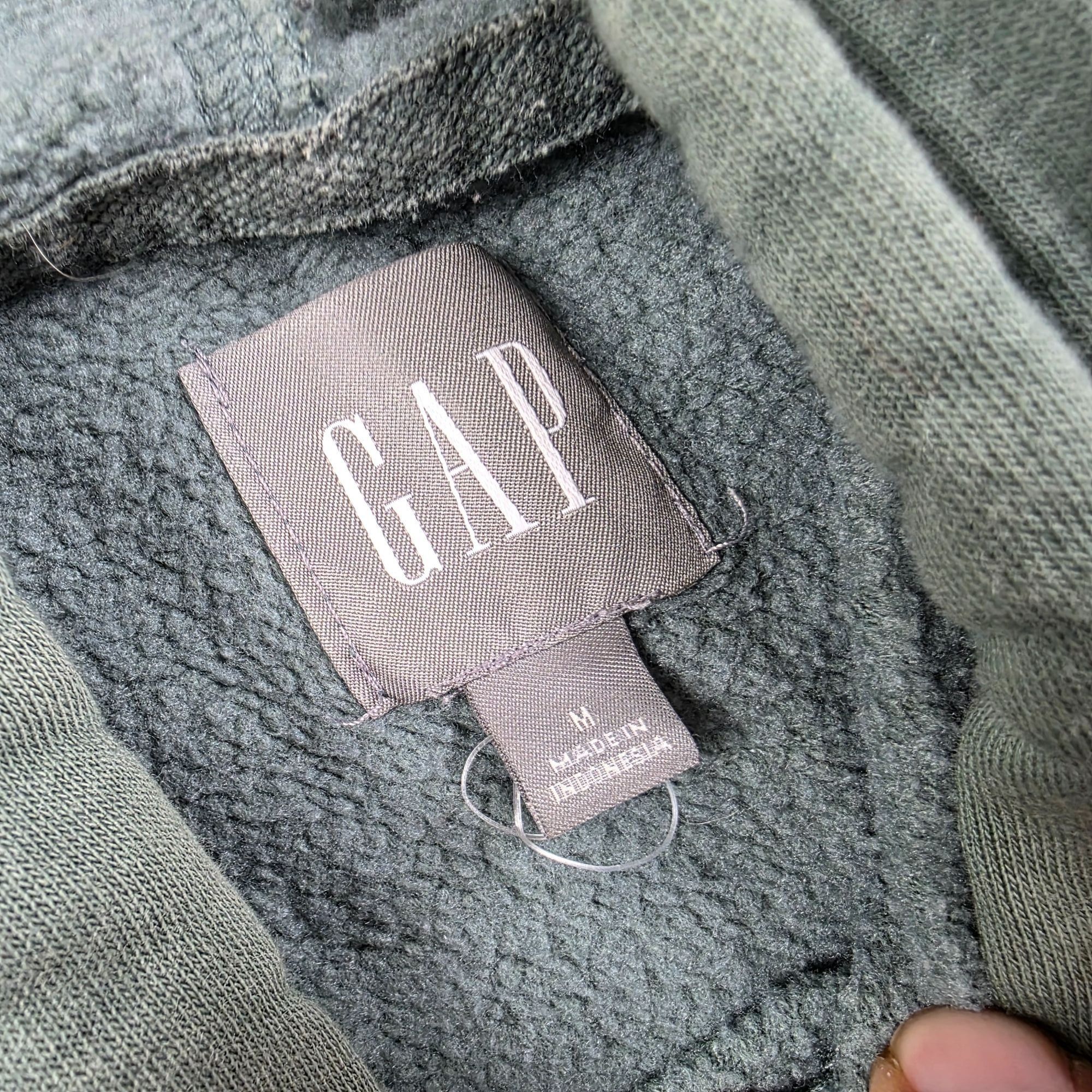 Gap Gap Mens Medium Green Pullover Casual Sweatshirt Outdoors Sc Size US M / EU 48-50 / 2 - 3 Thumbnail