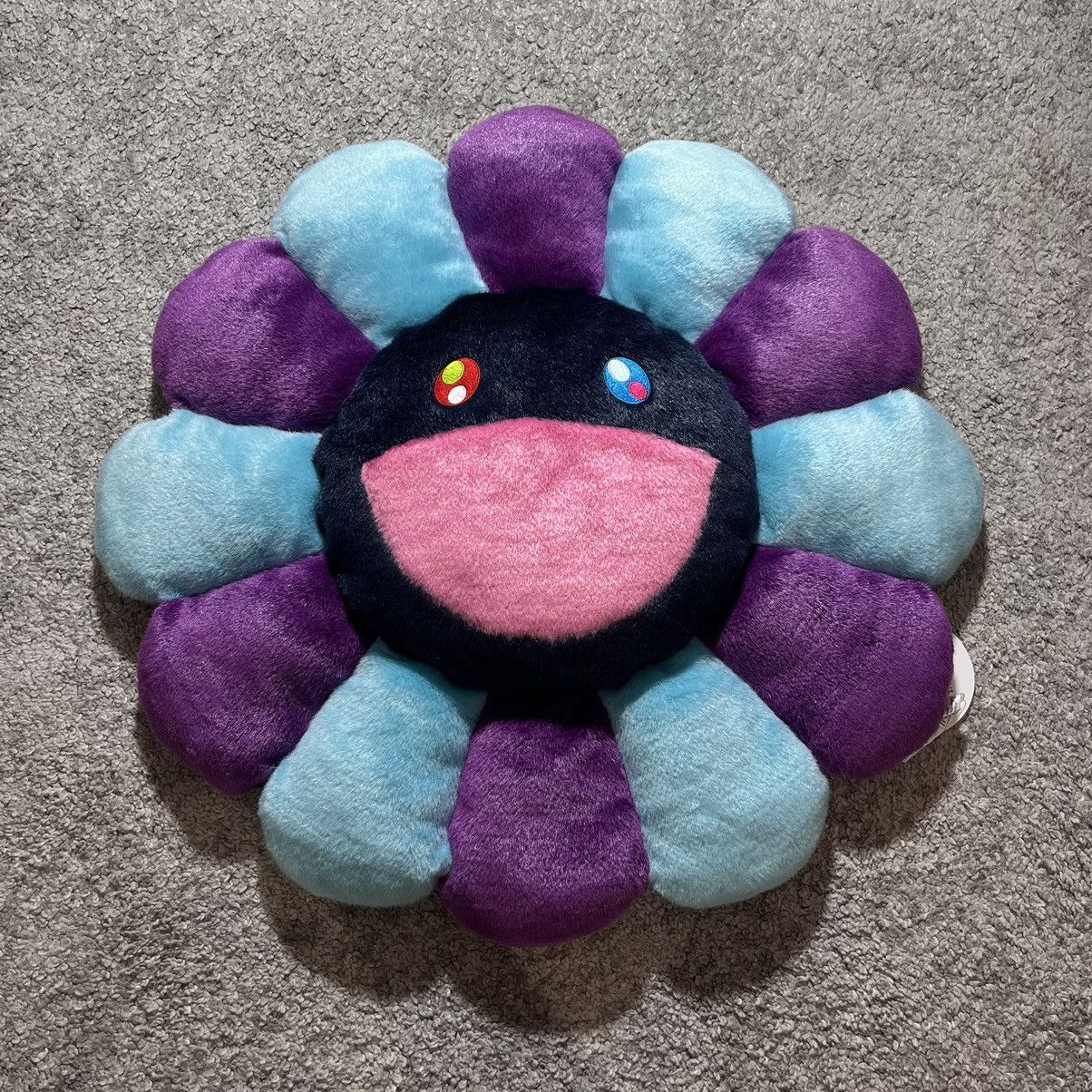 Takashi Murakami Takashi Murakami 60cm purple/blue plush pillow Size ONE SIZE - 1 Thumbnail