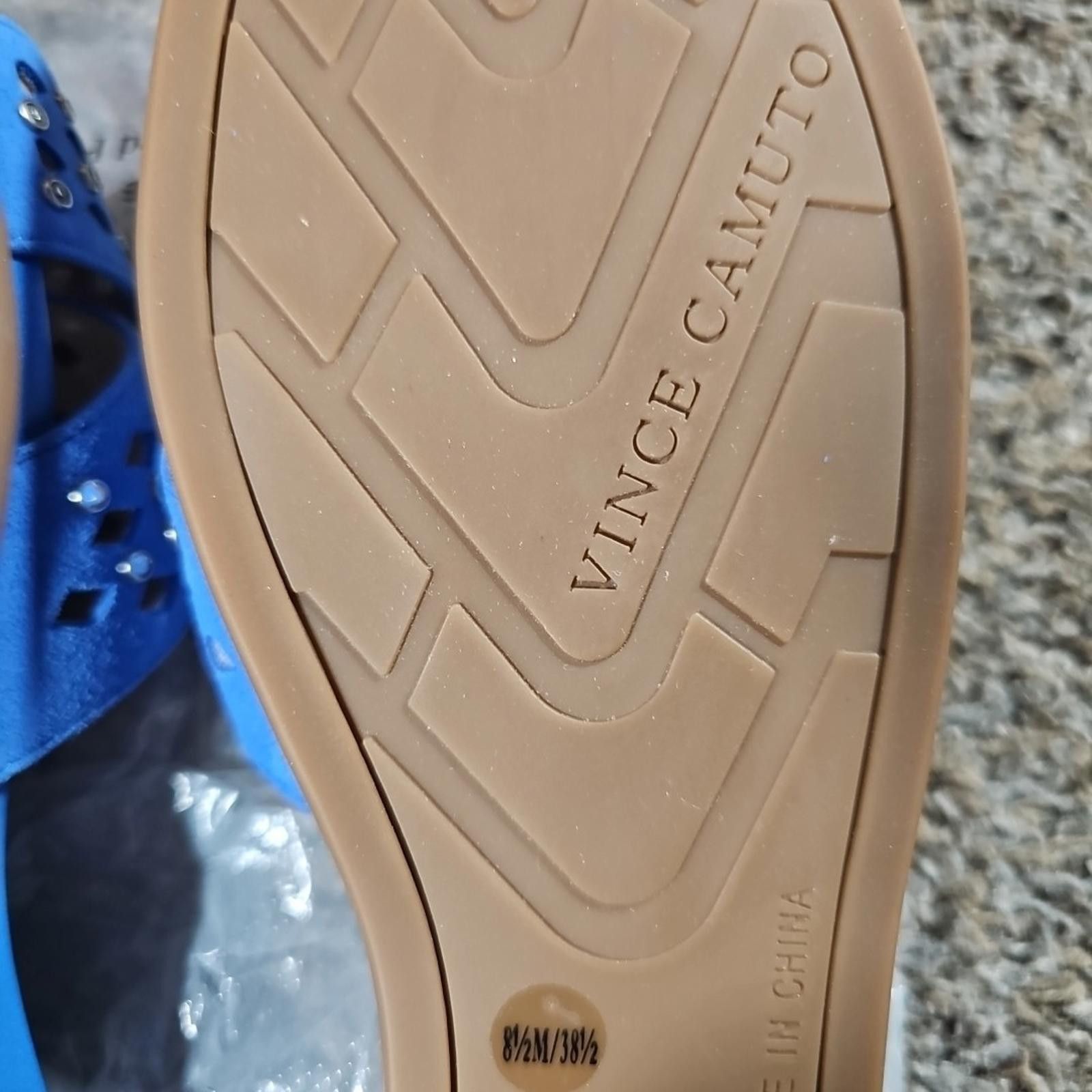 Vince Camuto vince camuto vc-endana Poolside Blue sandals 8.5M NIB NWD Size US 8.5 / IT 38.5 - 8 Thumbnail