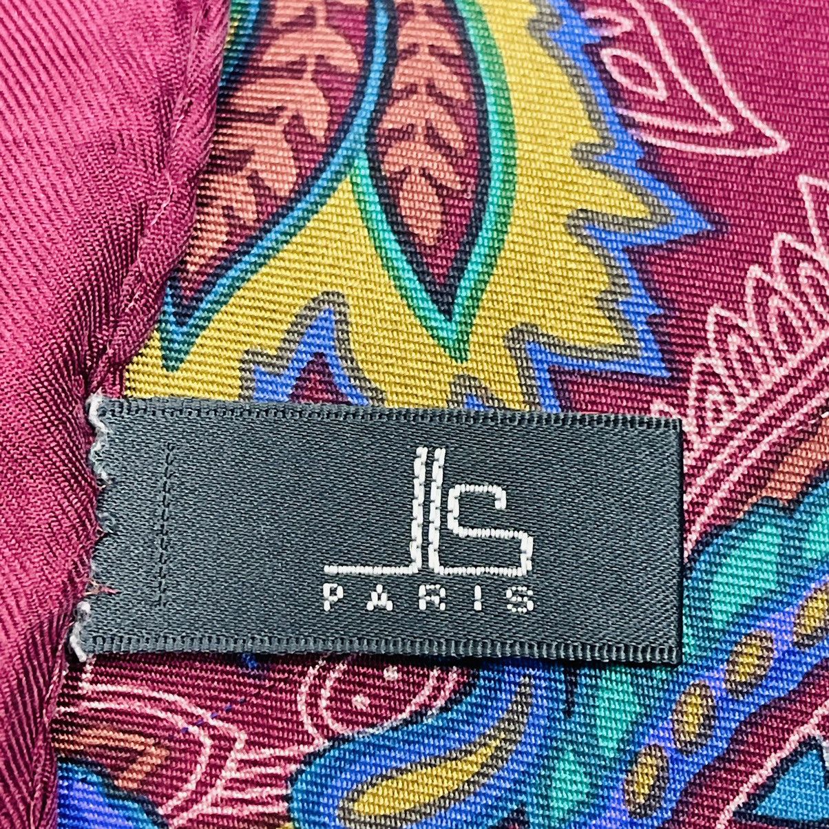 Jean-Louis Scherrer × Vintage JEAN LOUIS SCHERRER SILK SCARF Size ONE SIZE - 7 Thumbnail