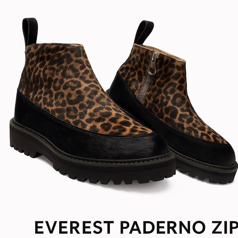 Kith Kith x Diemme Everest Leopard Pony Hair Paderno Zip Boots 8 Size US 8 / IT 38 - 24 Thumbnail