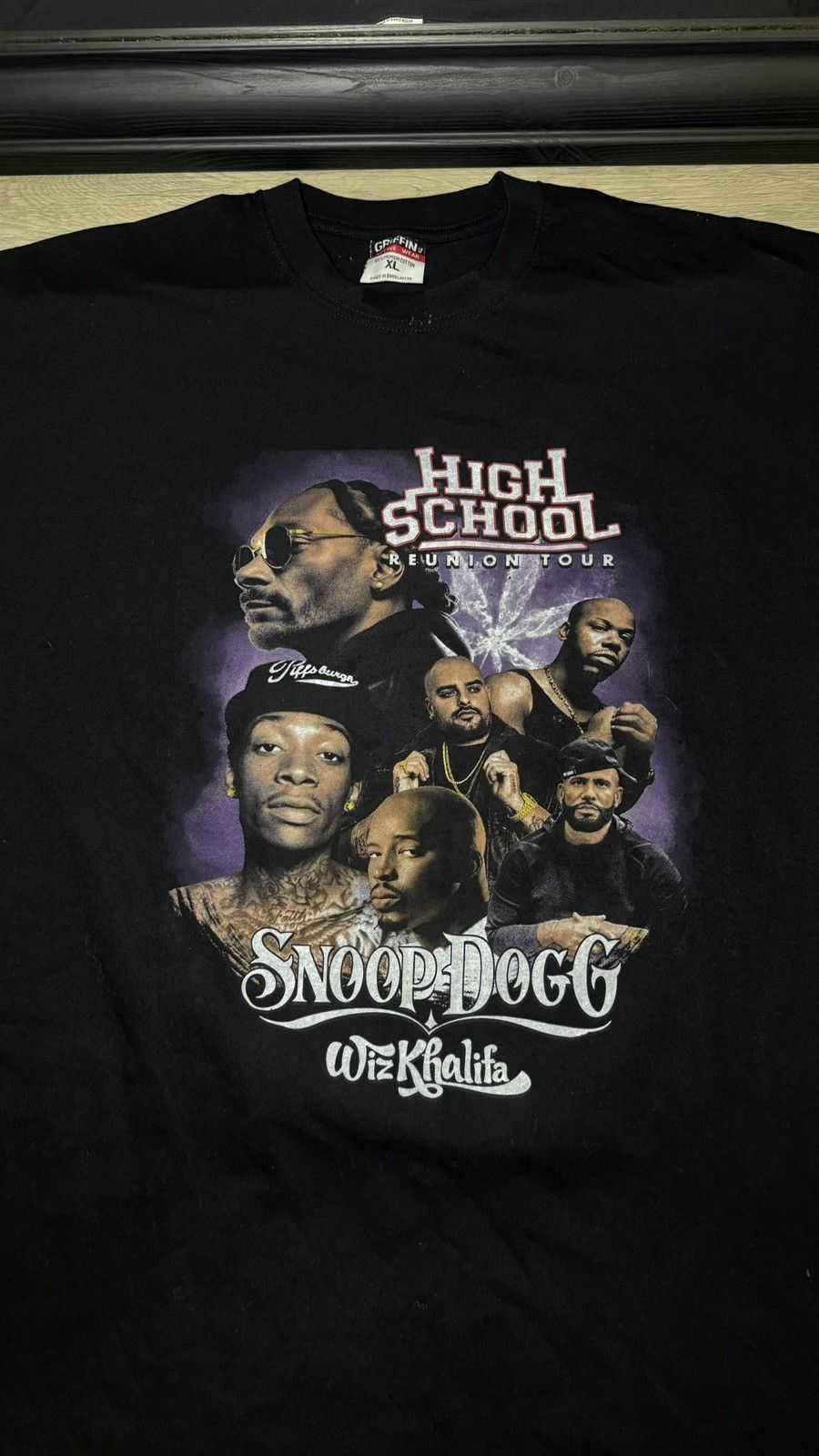 Other Y2K Snoop Dogg Whiz Khalifa Highschool Reunion Tour Shirt Size US XL / EU 56 / 4 - 4 Thumbnail