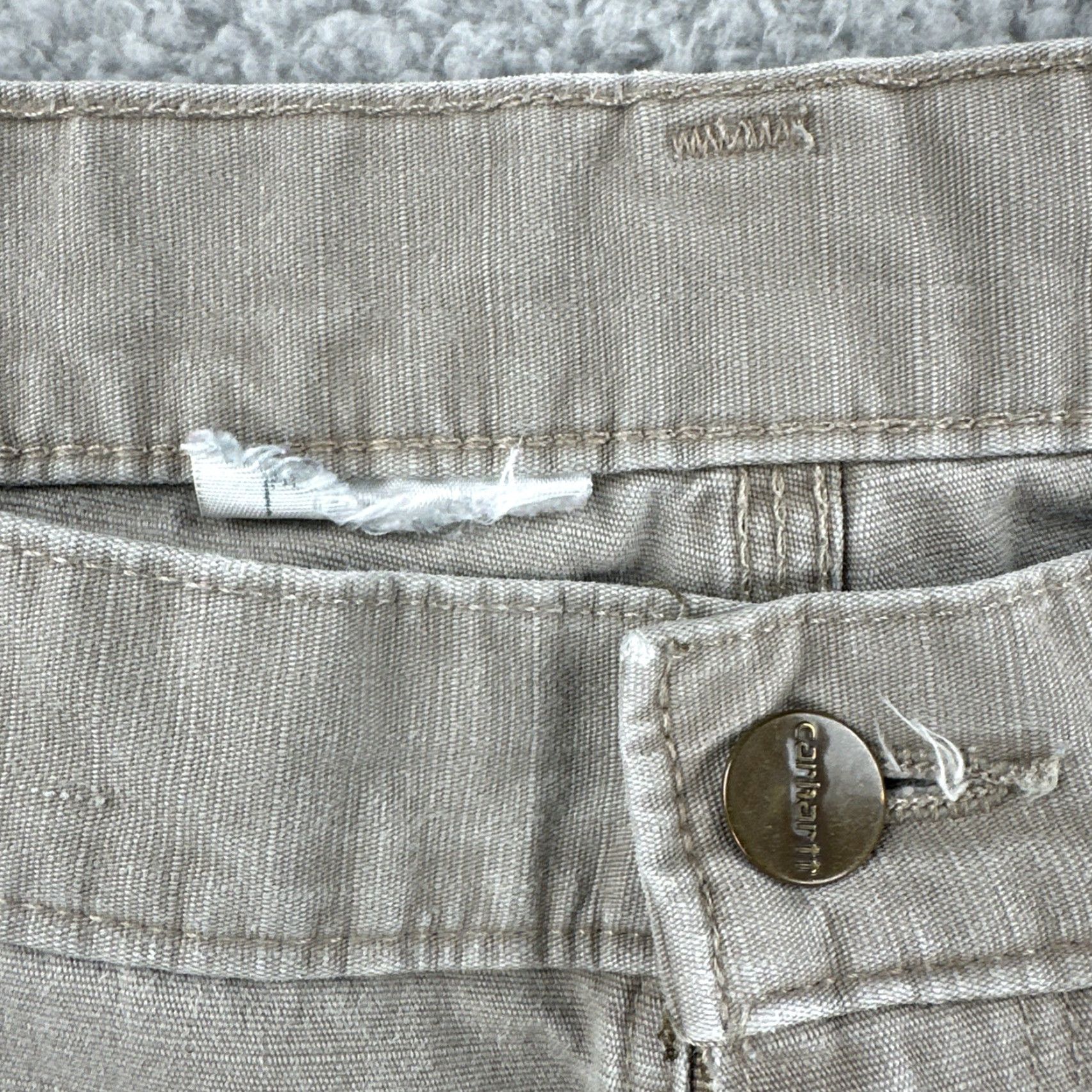 Carhartt Carhartt Cargo Pants Men 34x28 Heavyweight Khaki Workwear EUC Beige Regular Fit Size US 34 / EU 50 - 6 Thumbnail