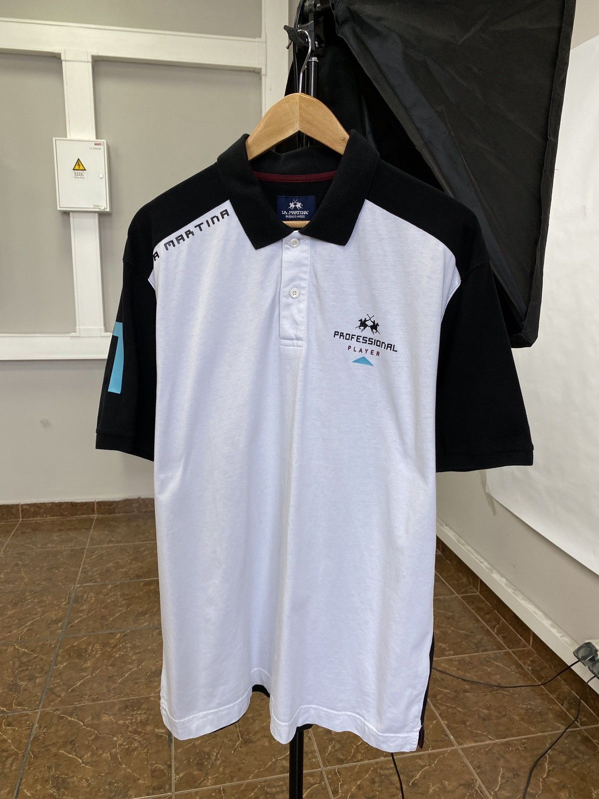 La Martina 🇦🇷Vintage La Martina Buenos Aires Polo T-Shirt Rare Retro Y2K Size US XL / EU 56 / 4 - 2 Thumbnail