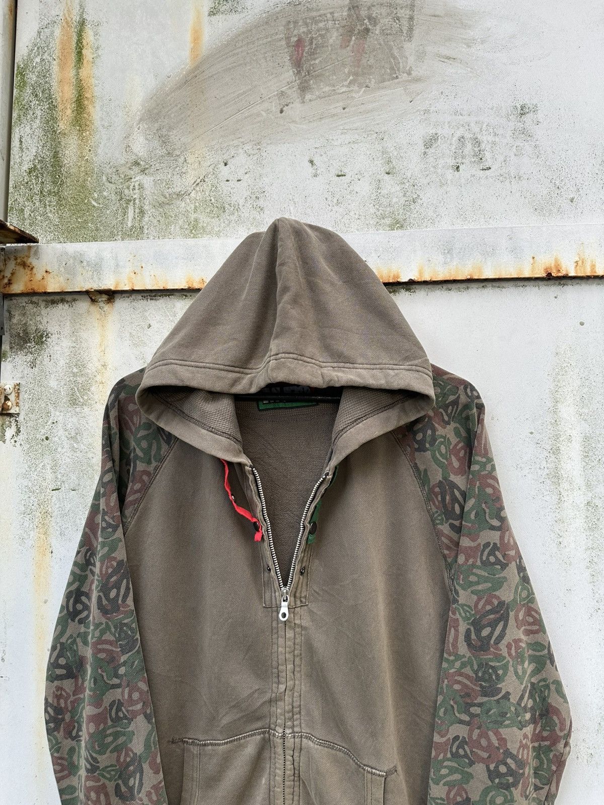 Avirex 👹Vintage Avirex X MBO Camo Zipper Hoodie Size US M / EU 48-50 / 2 - 4 Thumbnail