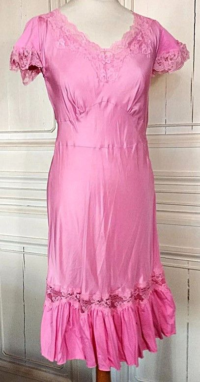 Designer Manoush Robe Soie Sauvage Esprit Lingerie TM Size M / US 6-8 / IT 42-44 - 1 Thumbnail