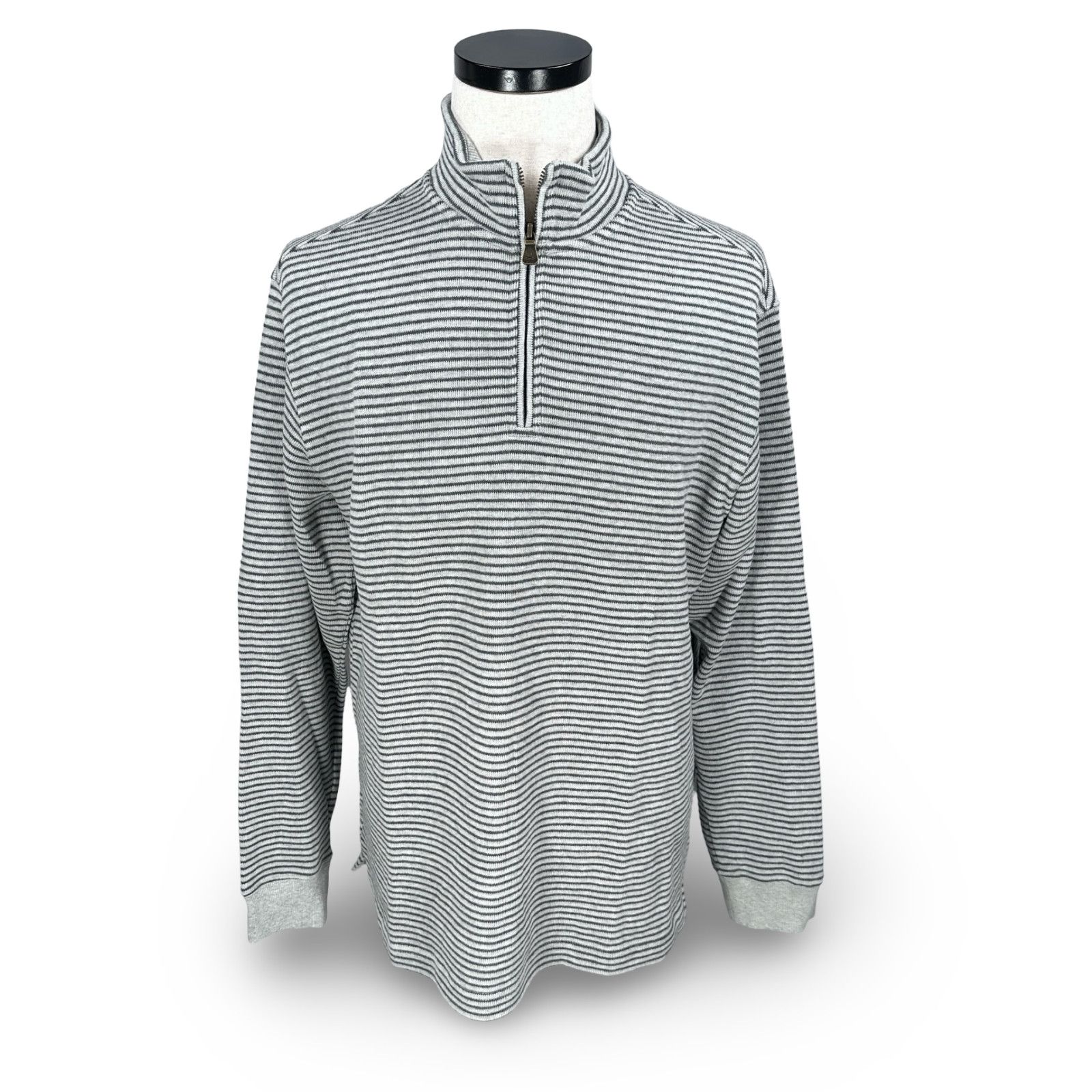 Rodd & Gunn Rodd & Gunn Riverlands 1/4 Quarter Zip Sweater Mens L White Size US L / EU 52-54 / 3 - 1 Thumbnail