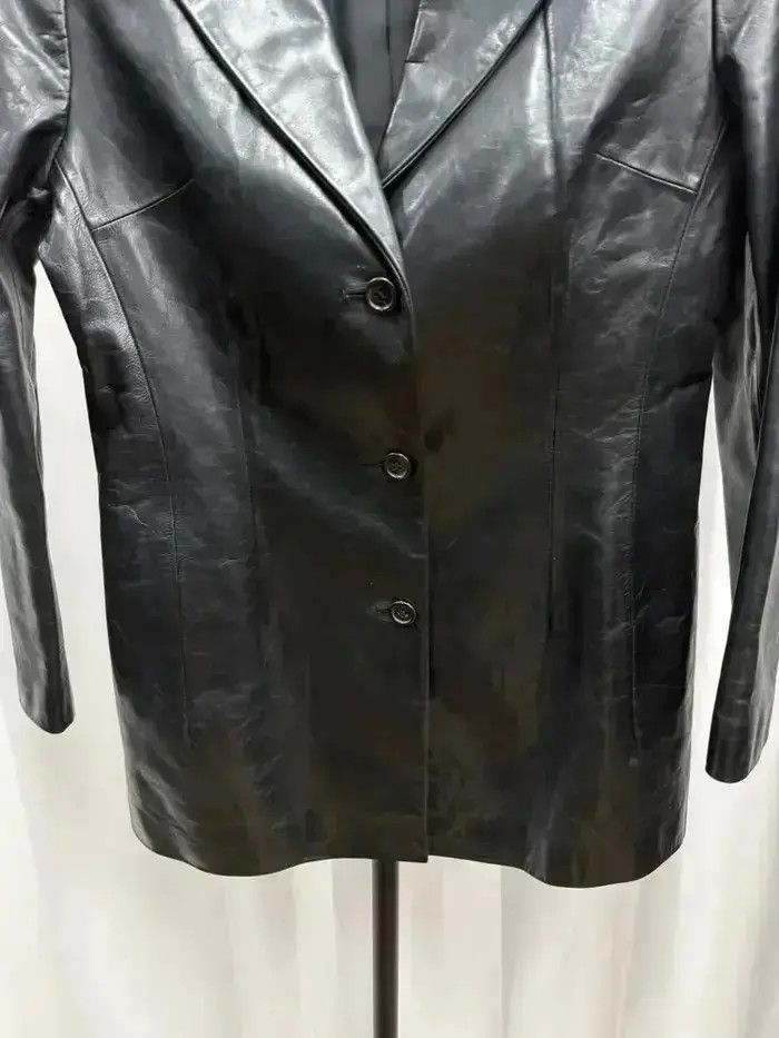 Yohji Yamamoto Yohji Yamamoto Yohji Yamamoto Noir Leather Jacket-2506 Size US M / EU 48-50 / 2 - 3 Thumbnail