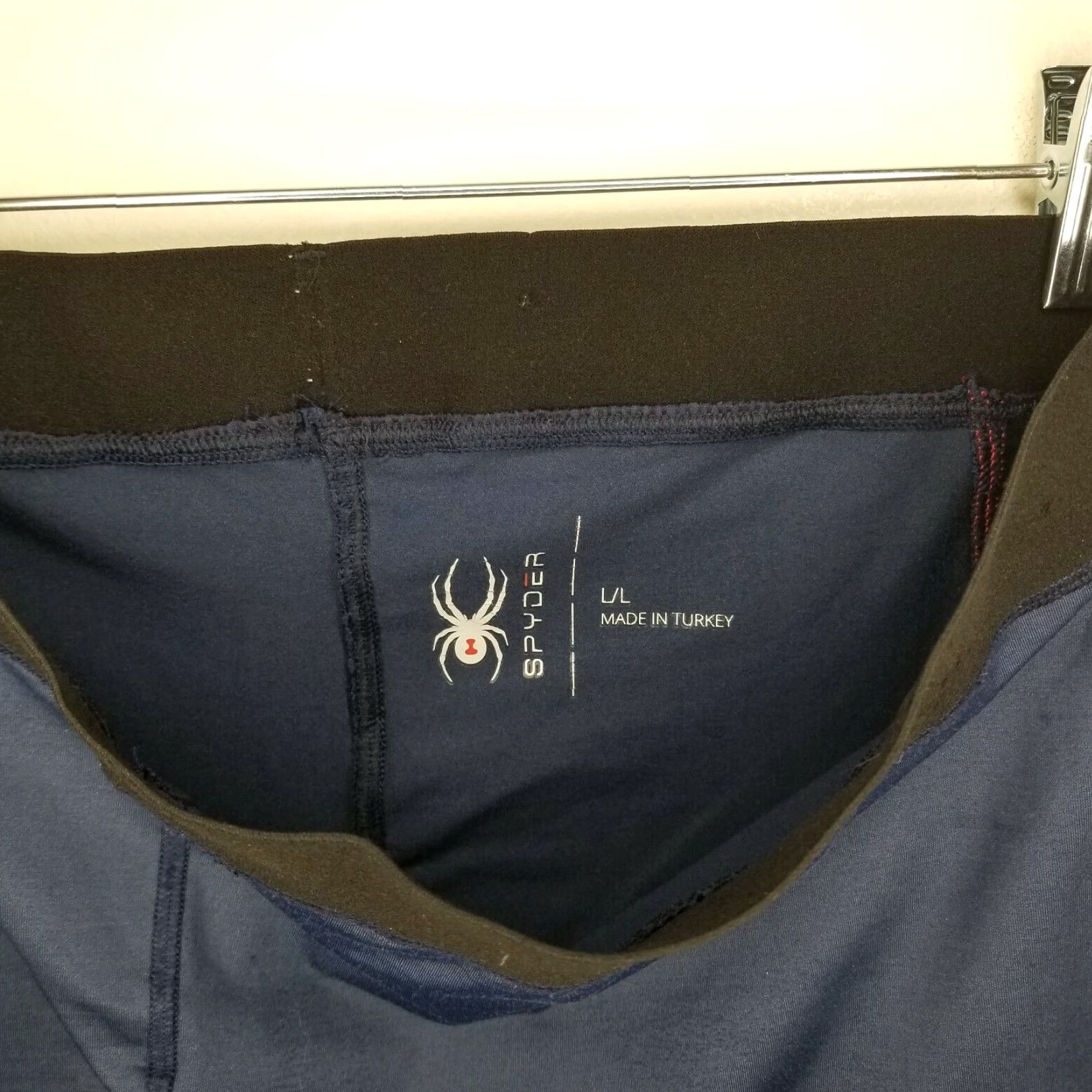 Spyder Spyder Compression Legging Capris Blue Large Womens Size 36" / US 14 / IT 50 - 3 Thumbnail