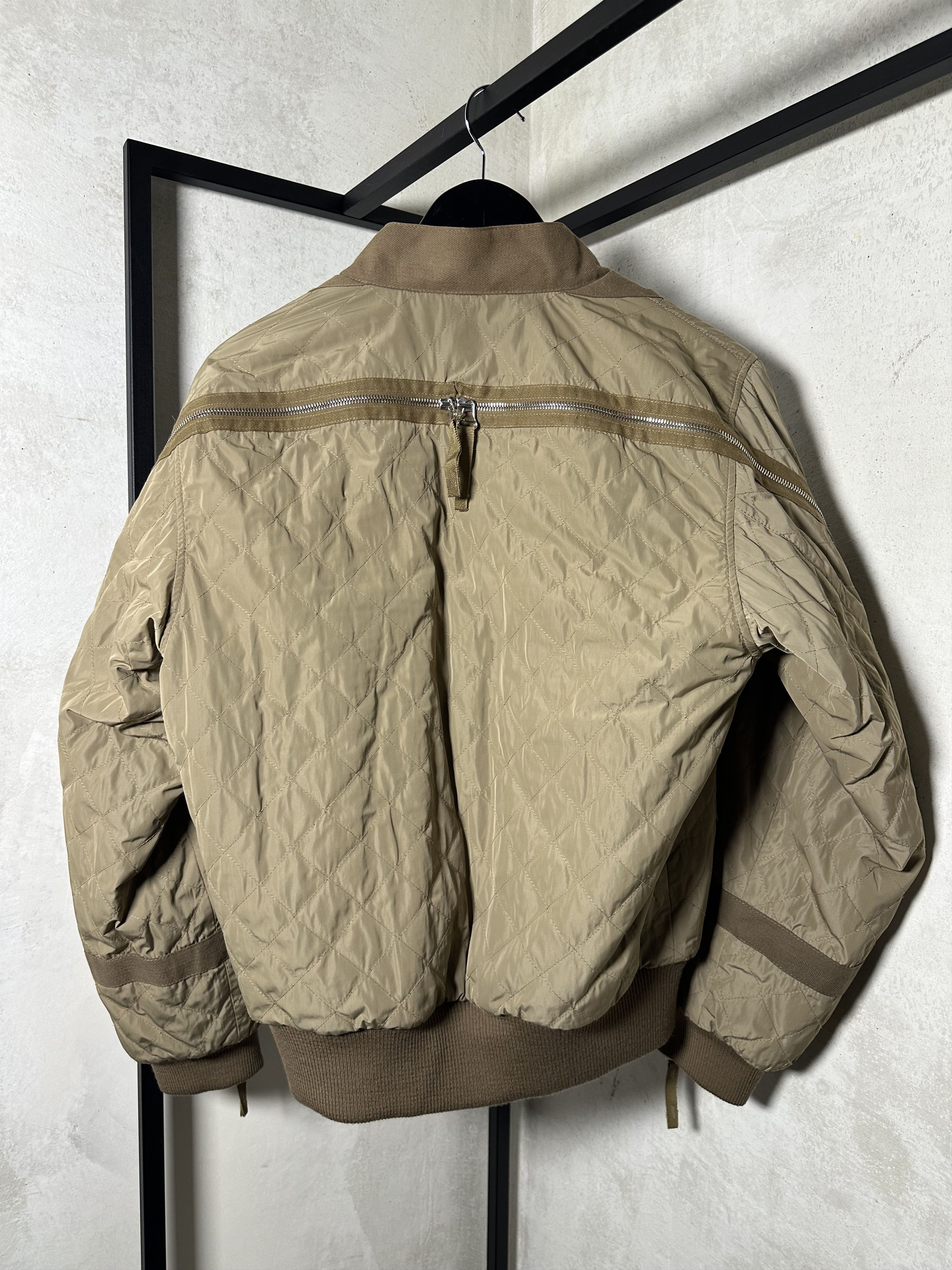 Dries Van Noten ULTRA RARE Dries Van Noten 14AW Nylon Back Zip Bomber Jacket Size US M / EU 48-50 / 2 - 6 Thumbnail