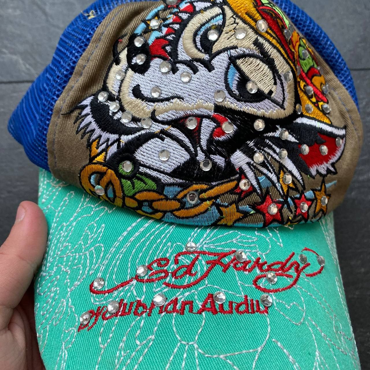 Christian Audigier × Ed Hardy Vintage Ed hardy rare cap Size ONE SIZE - 5 Thumbnail