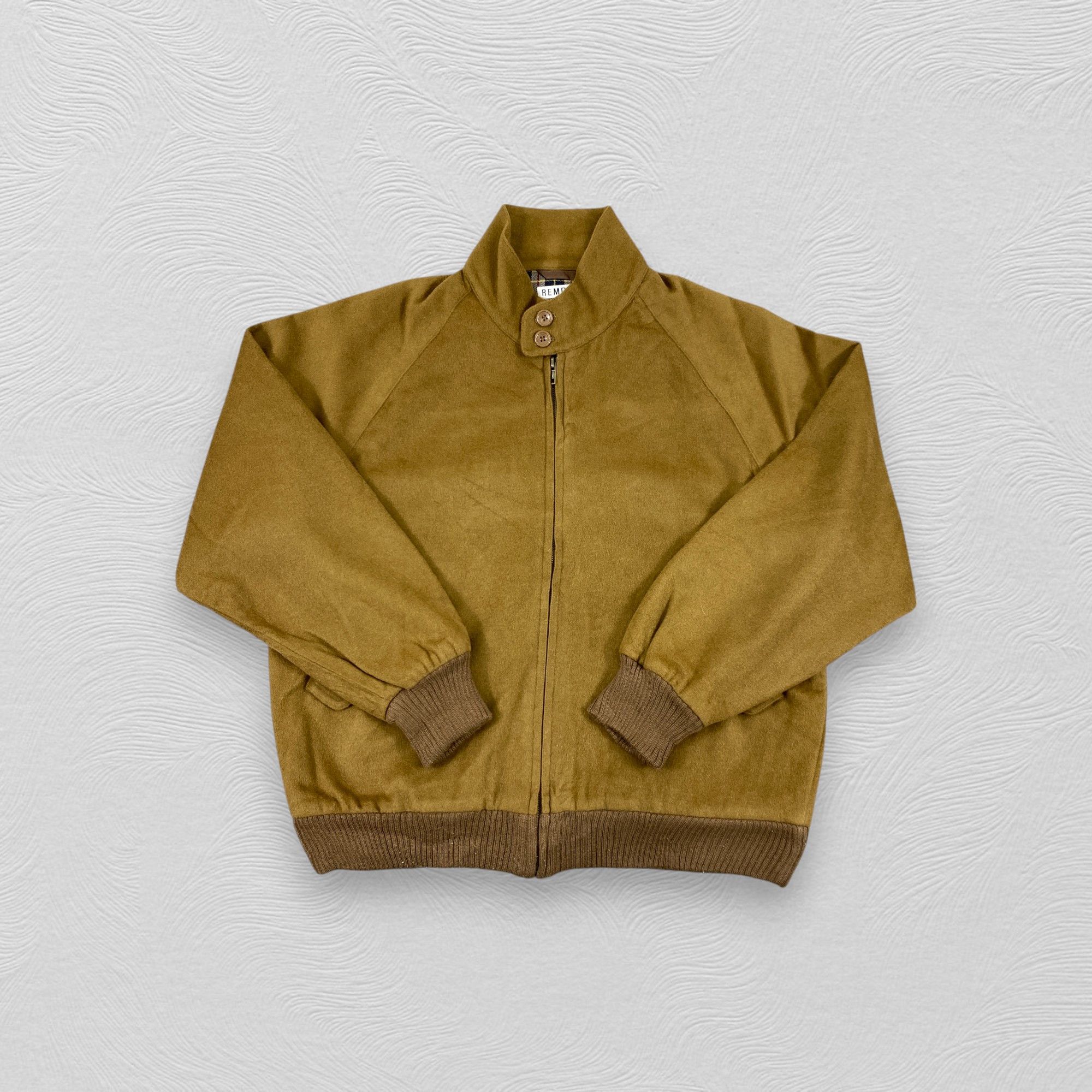 Japanese Brand Vintage Japanese Brand Wool Bomber Jacket -J305 Size US M / EU 48-50 / 2 - 4 Thumbnail