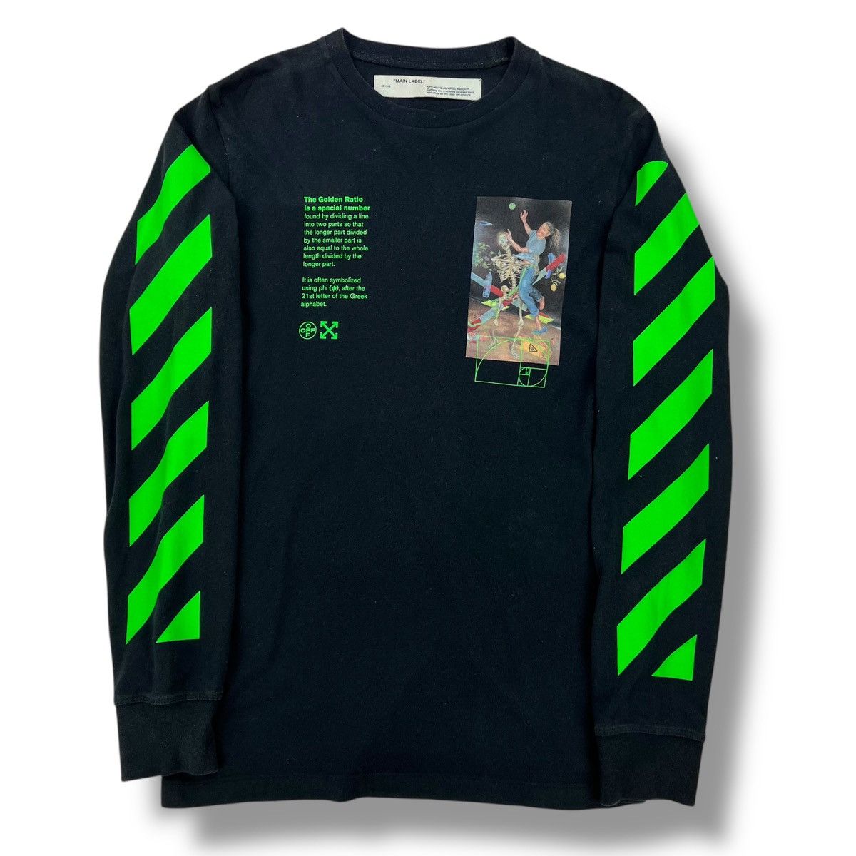 Off-White Off-White Pascal Painting Long Sleeve T Shirt Size US S / EU 44-46 / 1 - 3 Thumbnail