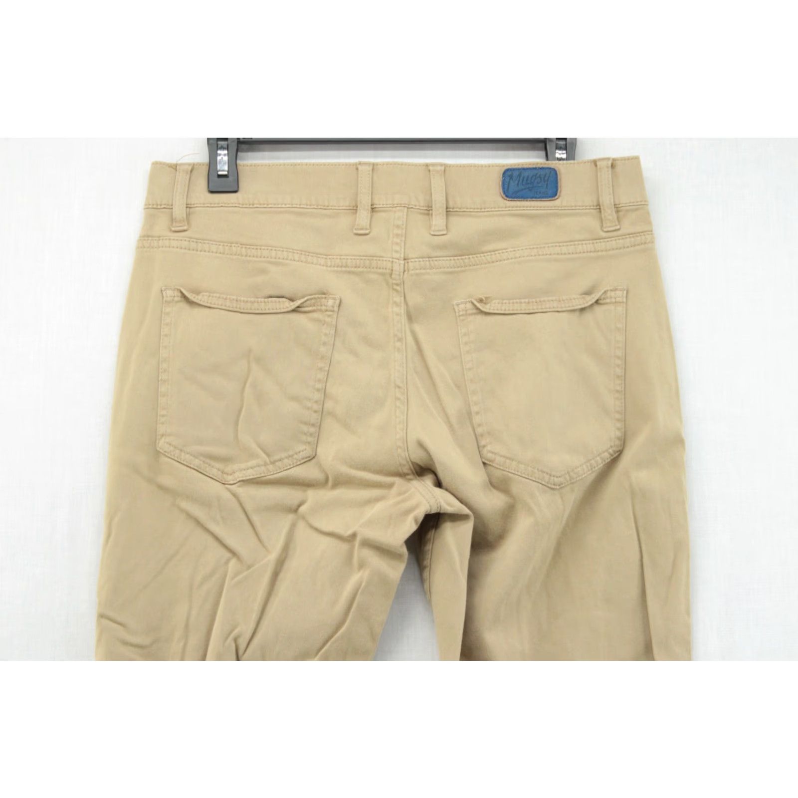 Vintage Mugsy Maxs Pants Mens 32x31 Khaki Chino Flat Front Casual City Preppy Modern Mens Size US 32 / EU 48 - 6 Thumbnail