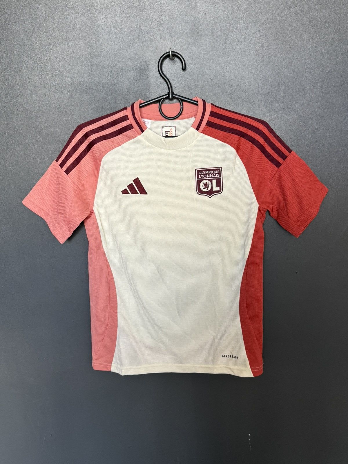 Adidas KIDS Olympique Lyon 24/25 Third Football Jersey T-Shirt Size US XS / EU 42 / 0 - 1 Thumbnail