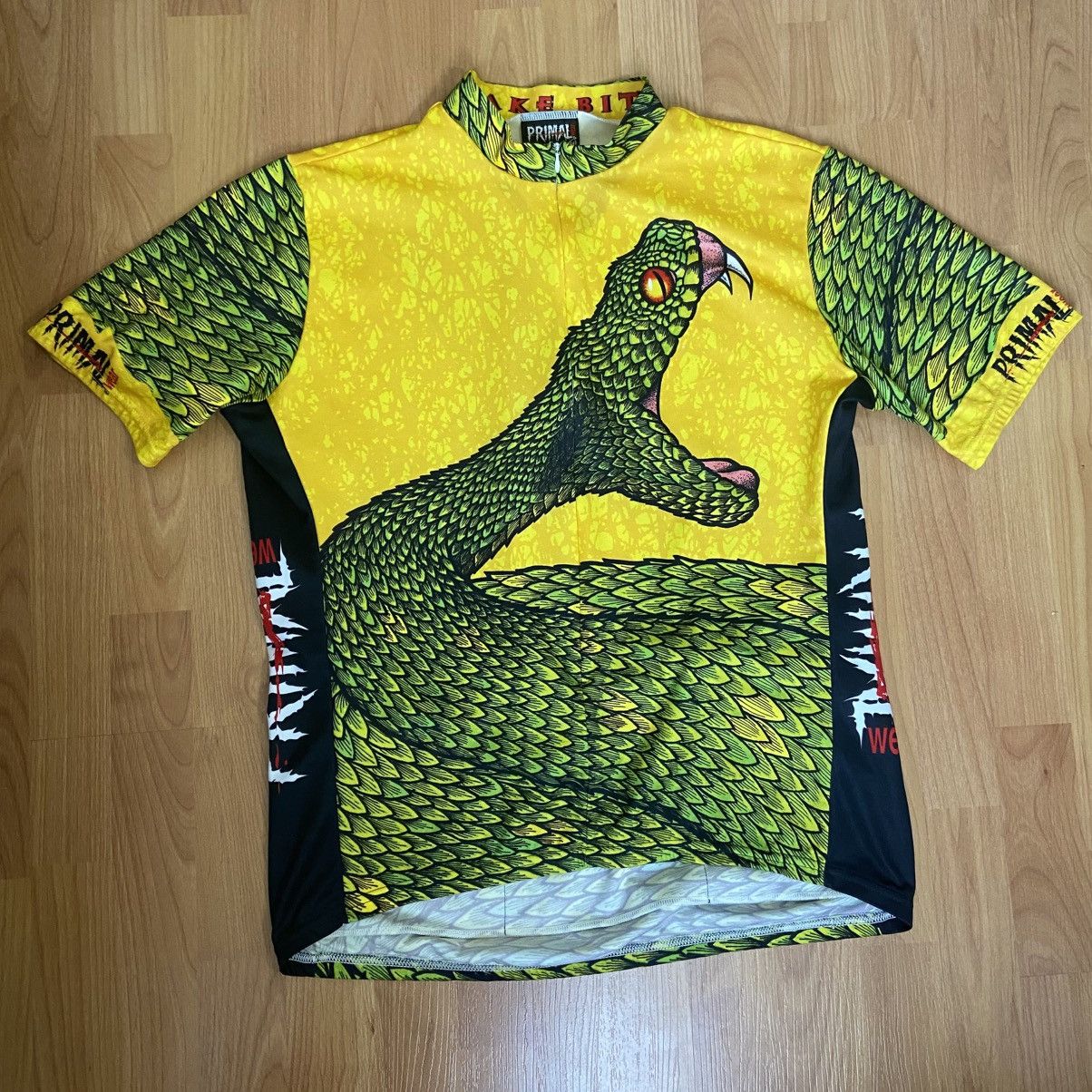 Vintage Primal Wear Snake Vintage 90s Y2K Bicycle Jersey Men’s XL Size US XL / EU 56 / 4 - 2 Thumbnail