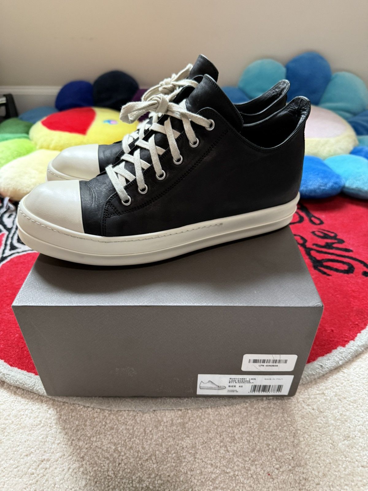 Rick Owens Rick Owens Ramones Mainline Low Size US 9 / EU 42 - 1 Thumbnail