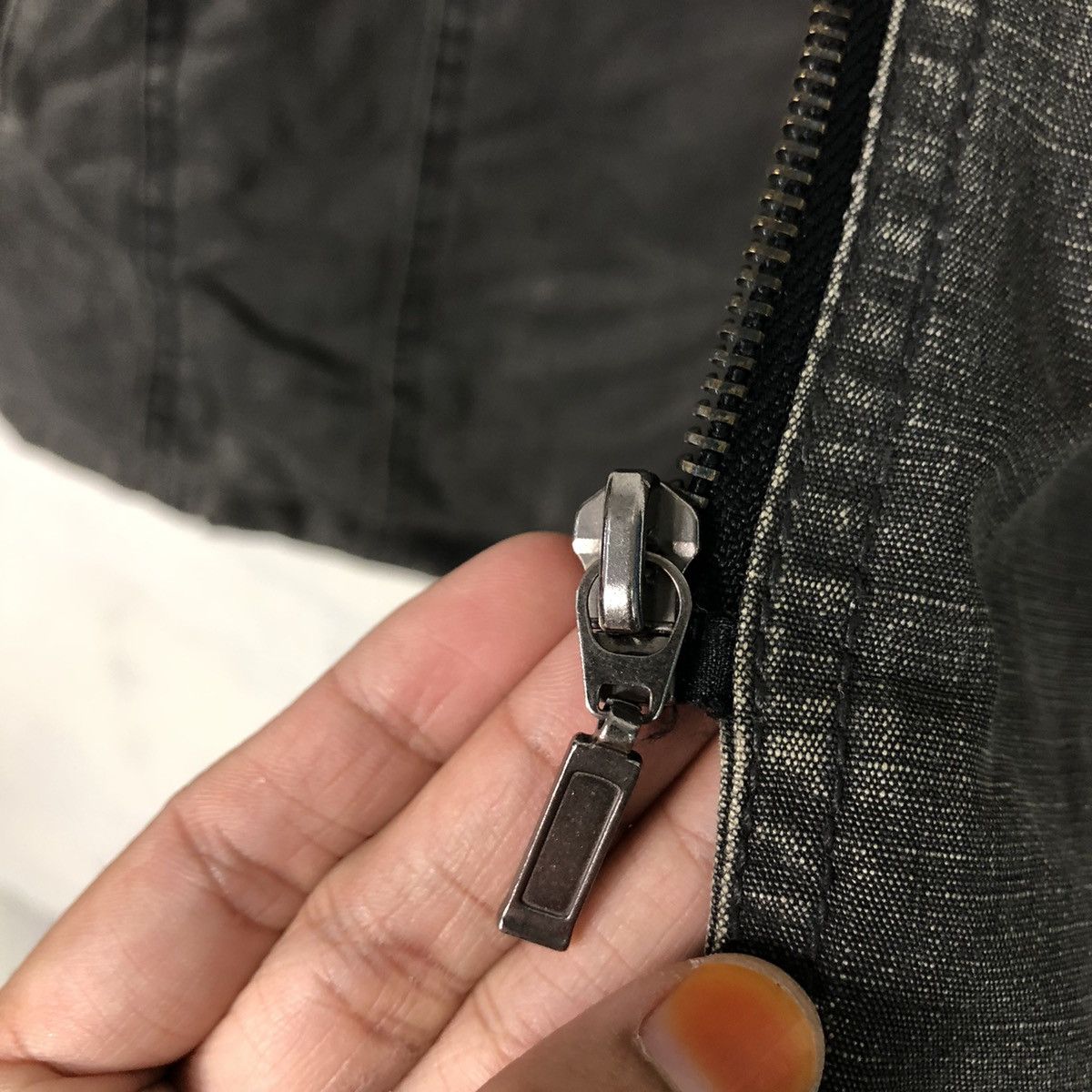 Japanese Brand 📌Vintage Biker Chore Jacket Create Barefoot Issey Miyake Size US L / EU 52-54 / 3 - 17 Thumbnail