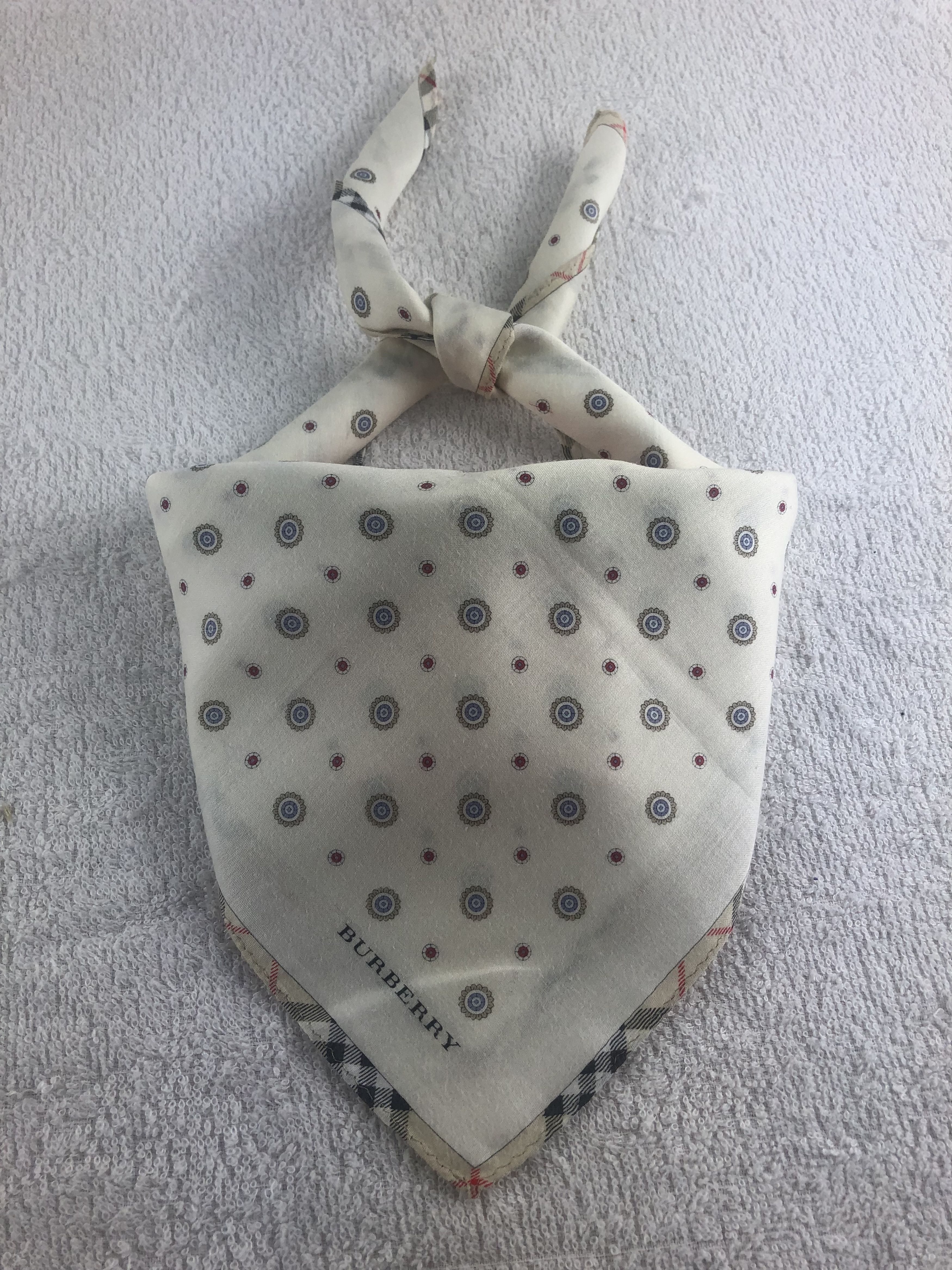 Burberry Burberry Handkerchief / Bandana / Neckerchief C265 Size ONE SIZE - 2 Thumbnail