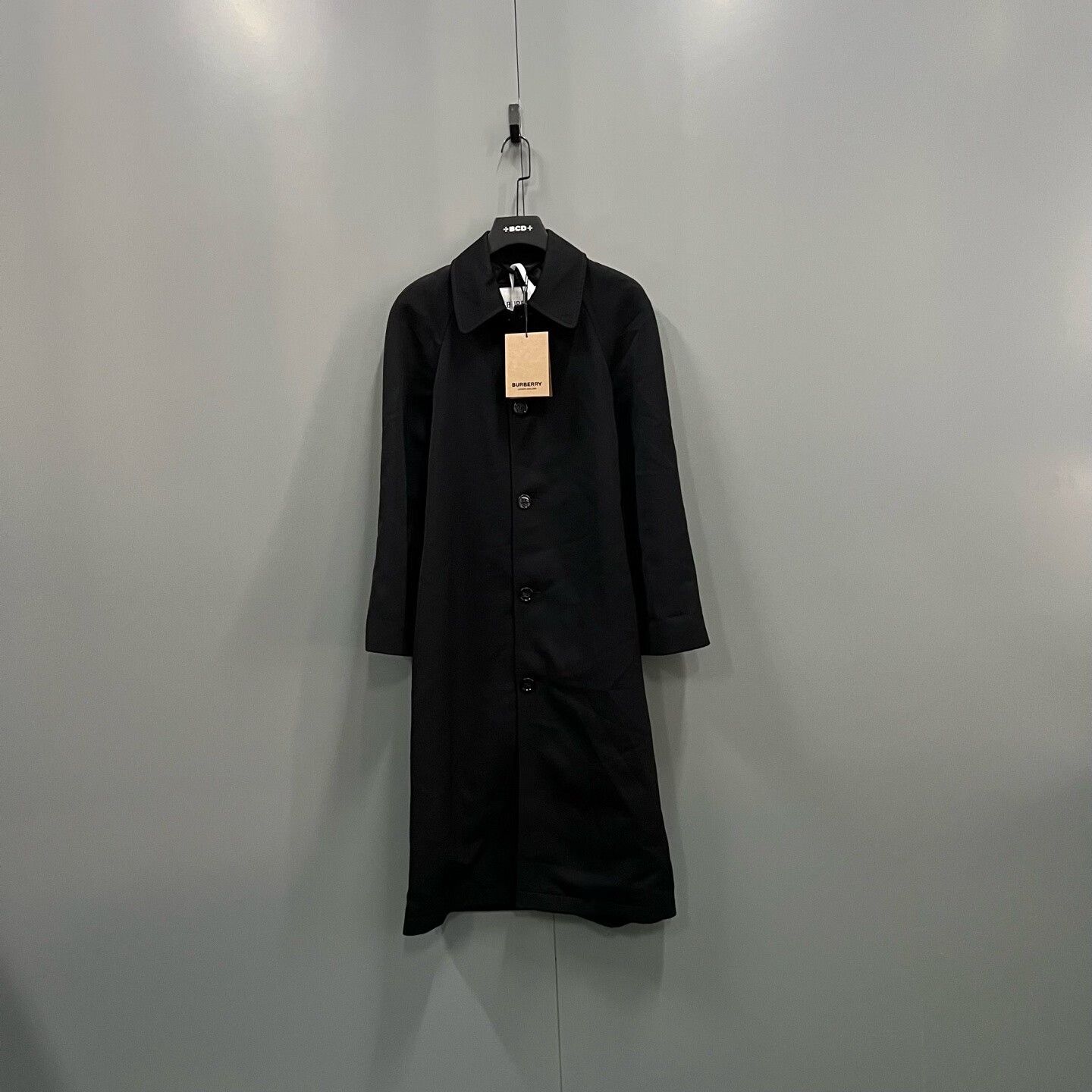 Burberry Burberry Black Heavy Coat xxs Men Size US XXS / EU 40 - 1 Thumbnail