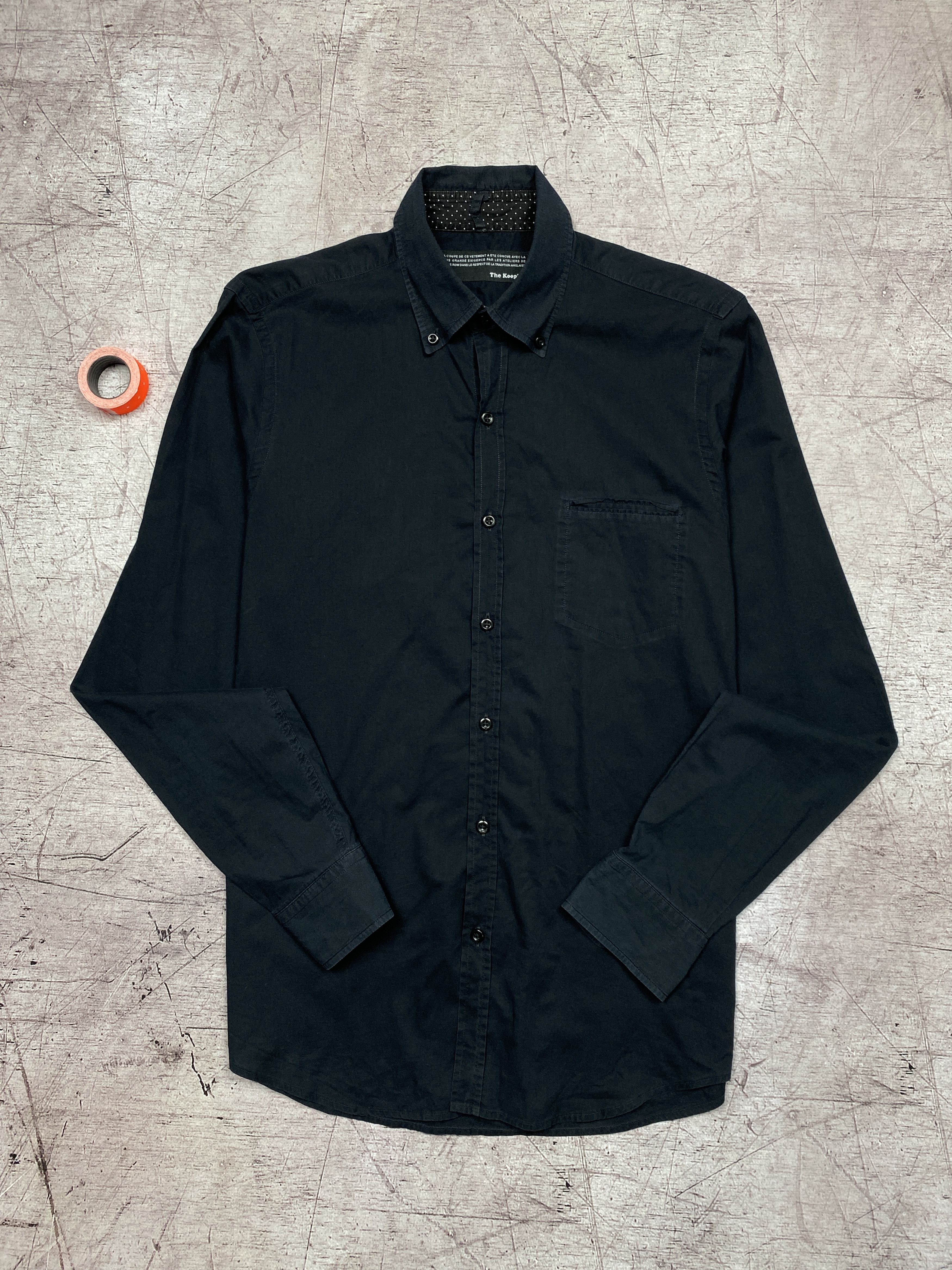 The Kooples × Vintage The Kooples Vintage Mens Printed Long Sleeve Shirt Size US S / EU 44-46 / 1 - 1 Thumbnail